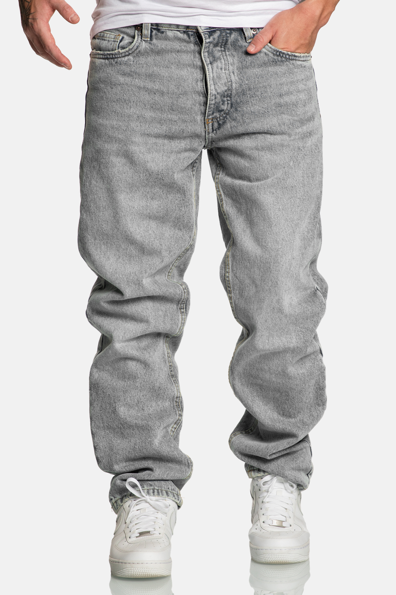 Herren Jeans Loose Fit Bequem 5-Pocket A&S Herren Jeans Loose Fit Bequem 5-Pocket A&S