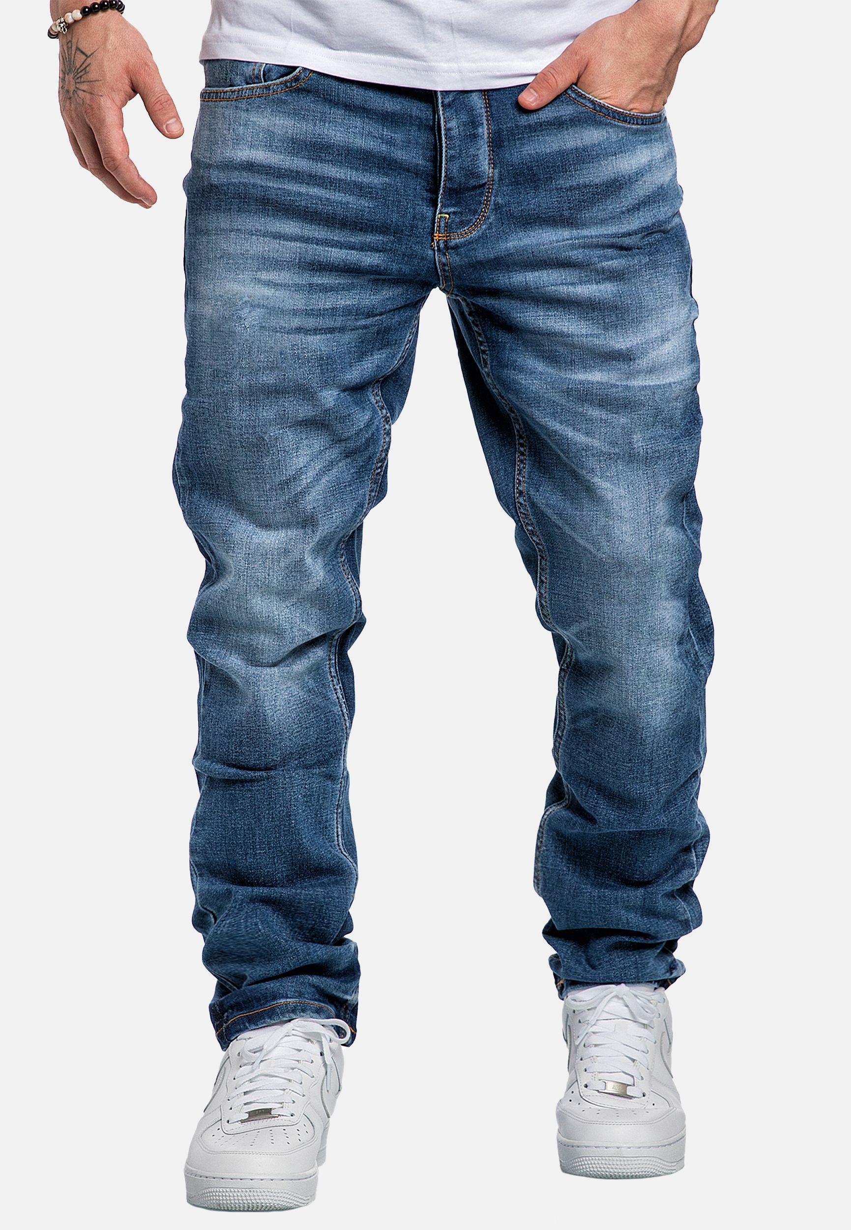Herren Jeans Regular Fit Reißverschluss 5-Pocket A&S Herren Jeans Regular Fit Reißverschluss 5-Pocket A&S