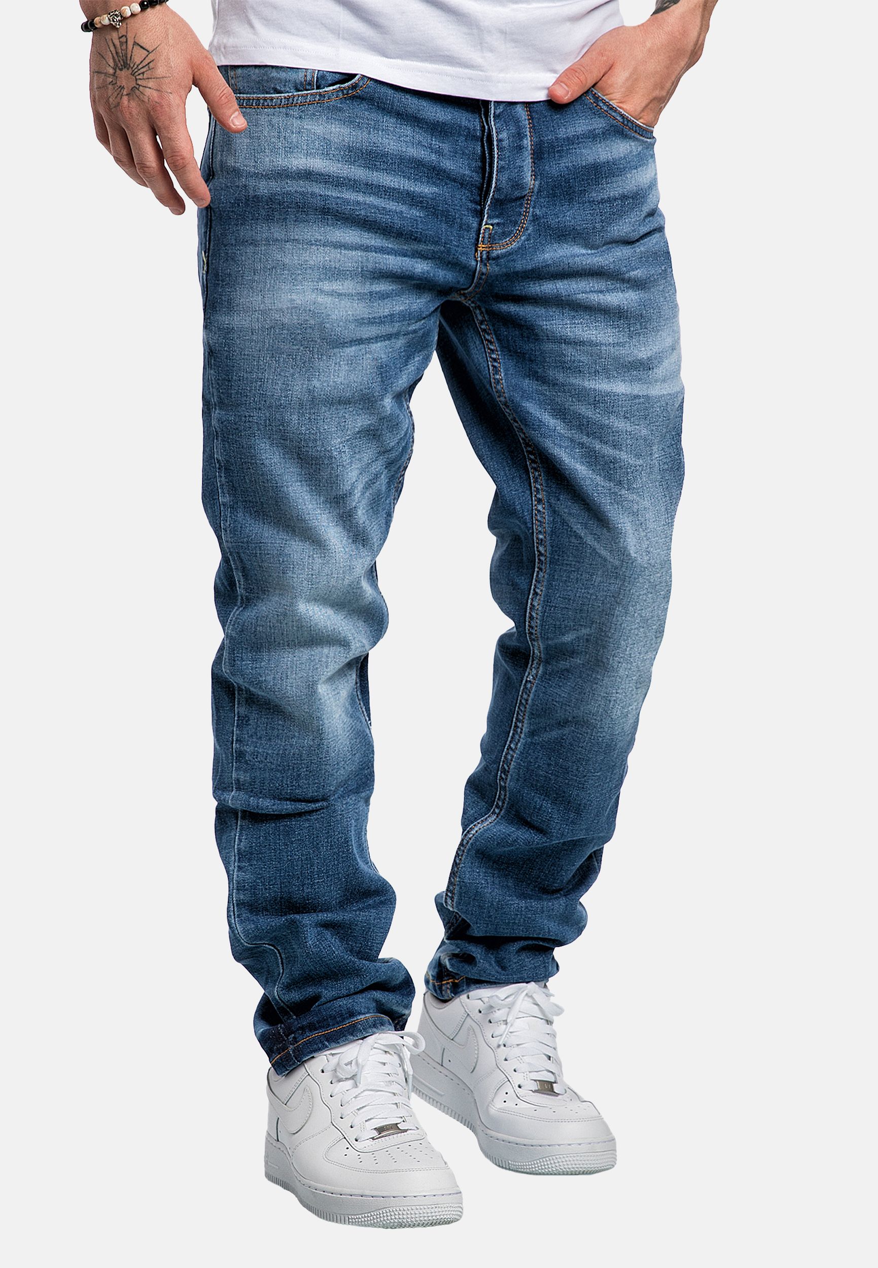 Herren Jeans Regular Fit Reißverschluss 5-Pocket A&S Herren Jeans Regular Fit Reißverschluss 5-Pocket A&S