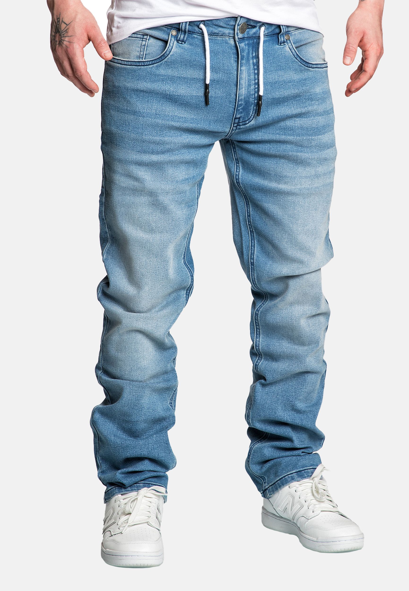 Jeans Stretch Bequem 5-Pocket Kordelzug A&S Jeans Stretch Bequem 5-Pocket Kordelzug A&S