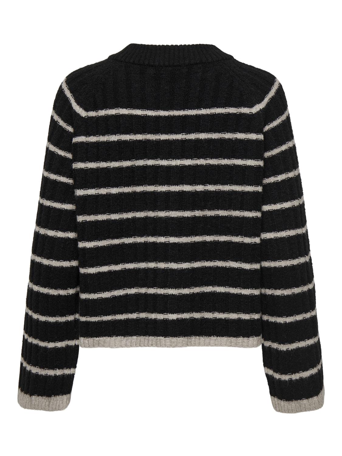 JDY_4638150_15331701_2.jpg Strickpullover Weich Rundhals Raglan-Ärmel