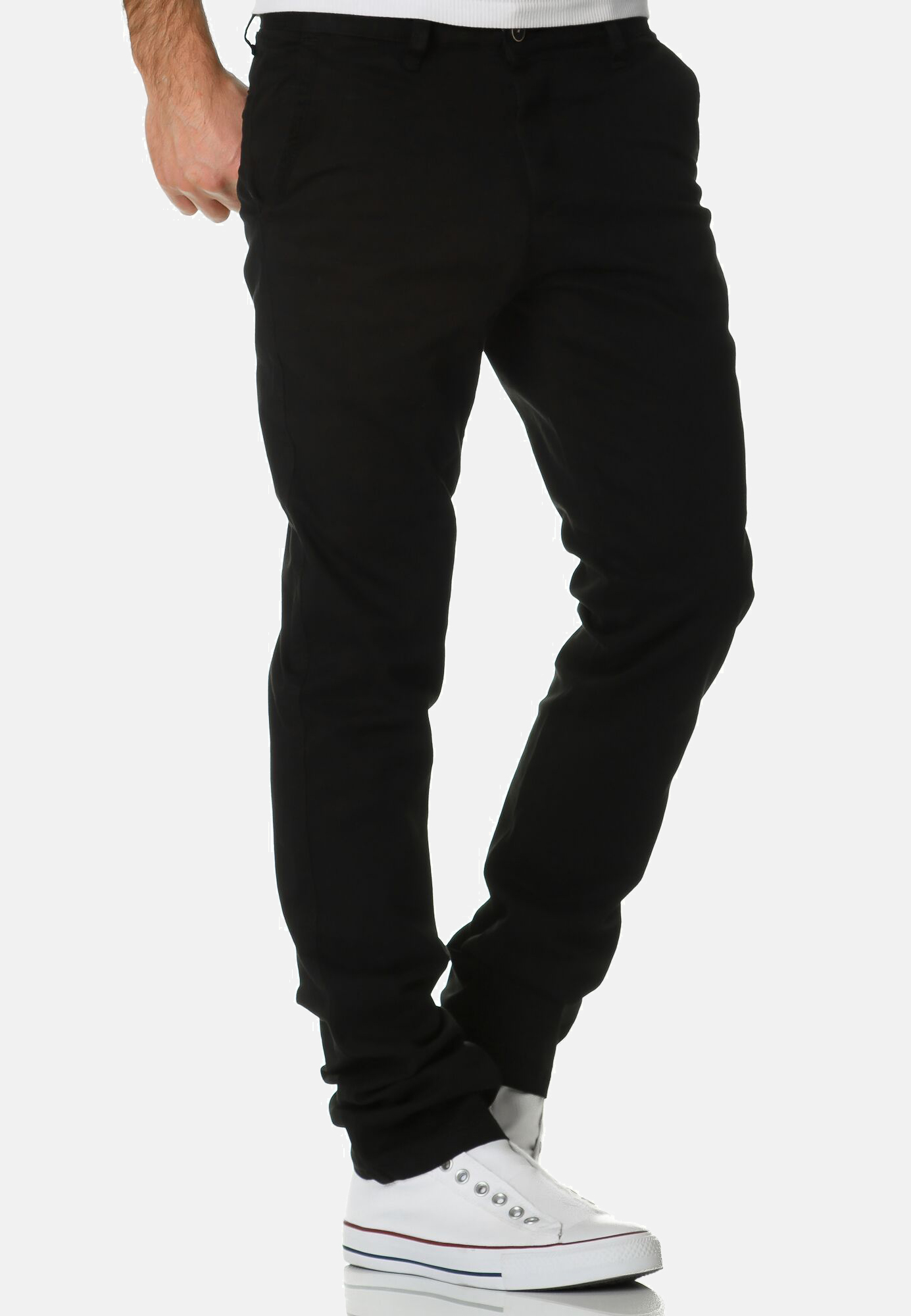 Chino Stretch Hose bequeme Slim Fit Twill Pants A&S Chino Stretch Hose bequeme Slim Fit Twill Pants A&S