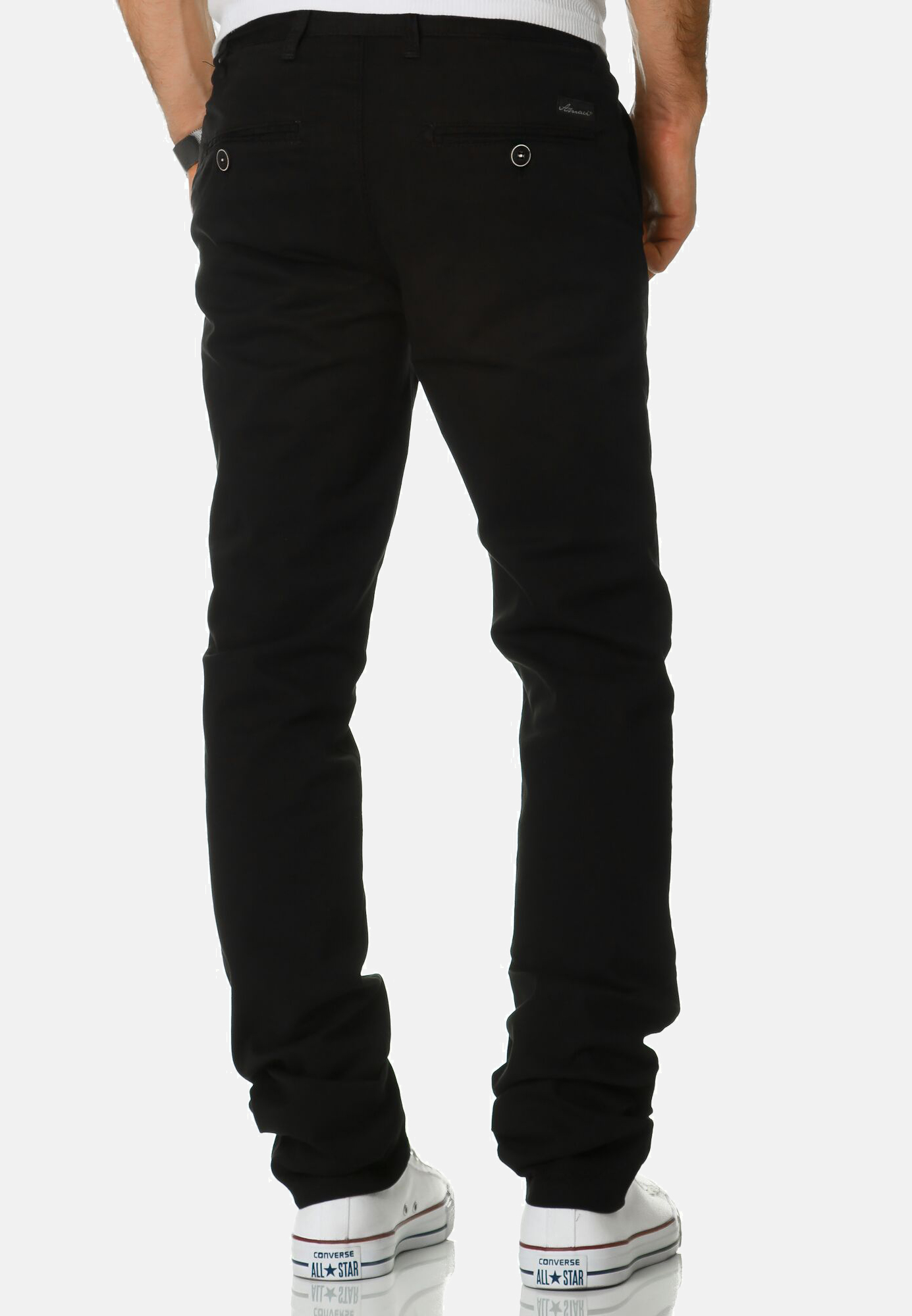 Chino Stretch Hose bequeme Slim Fit Twill Pants A&S Chino Stretch Hose bequeme Slim Fit Twill Pants A&S