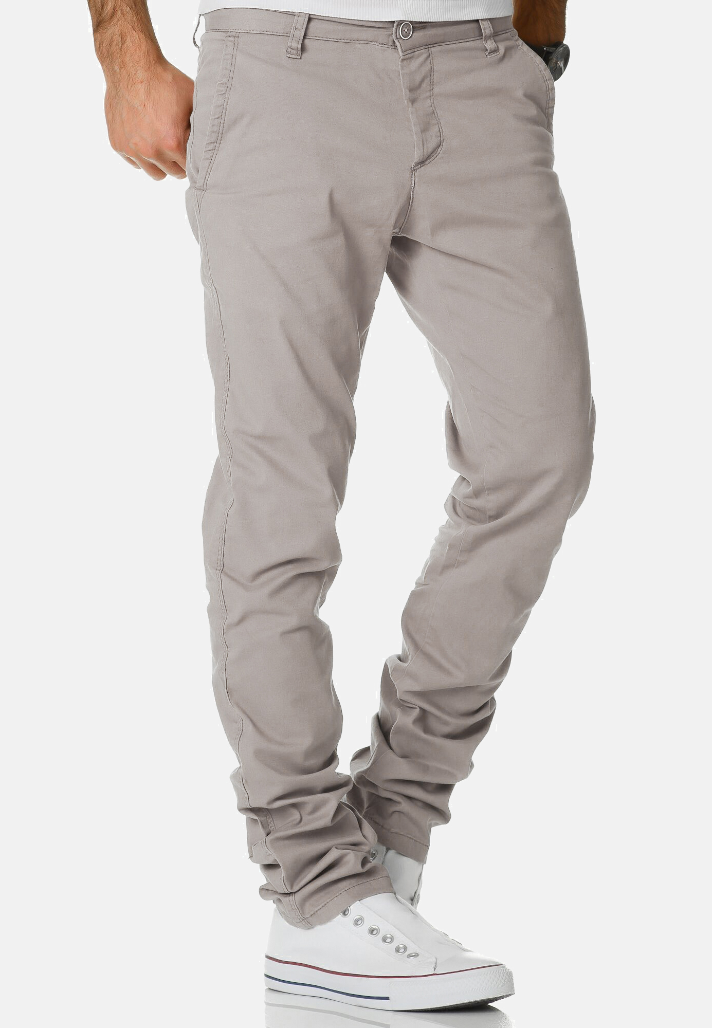 Chino Stretch Hose bequeme Slim Fit Twill Pants A&S Chino Stretch Hose bequeme Slim Fit Twill Pants A&S