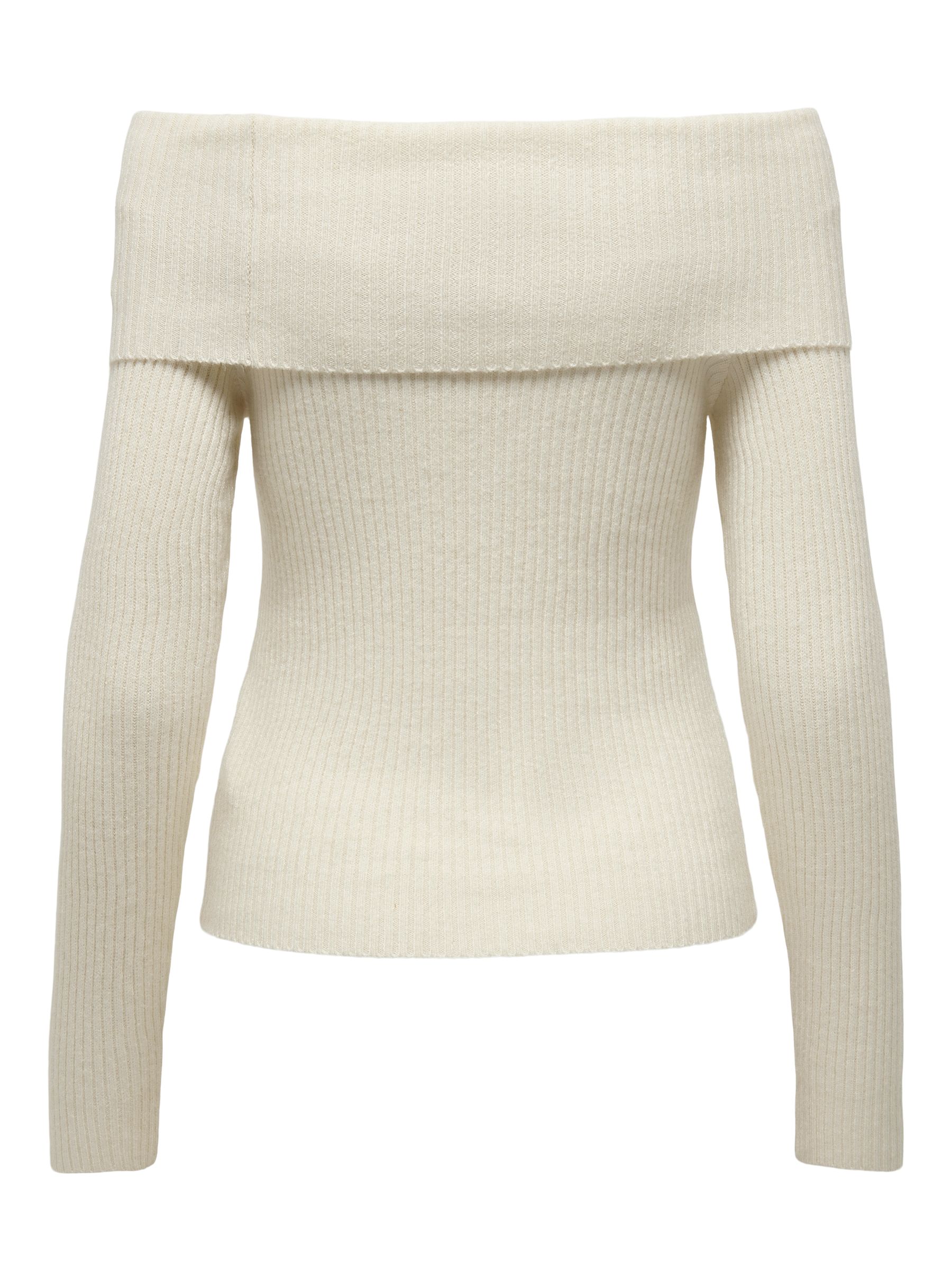 ONLY_FallWinter2024_4387886_15311830_2.jpg Weicher Strickpullover Langarm Schulterfrei