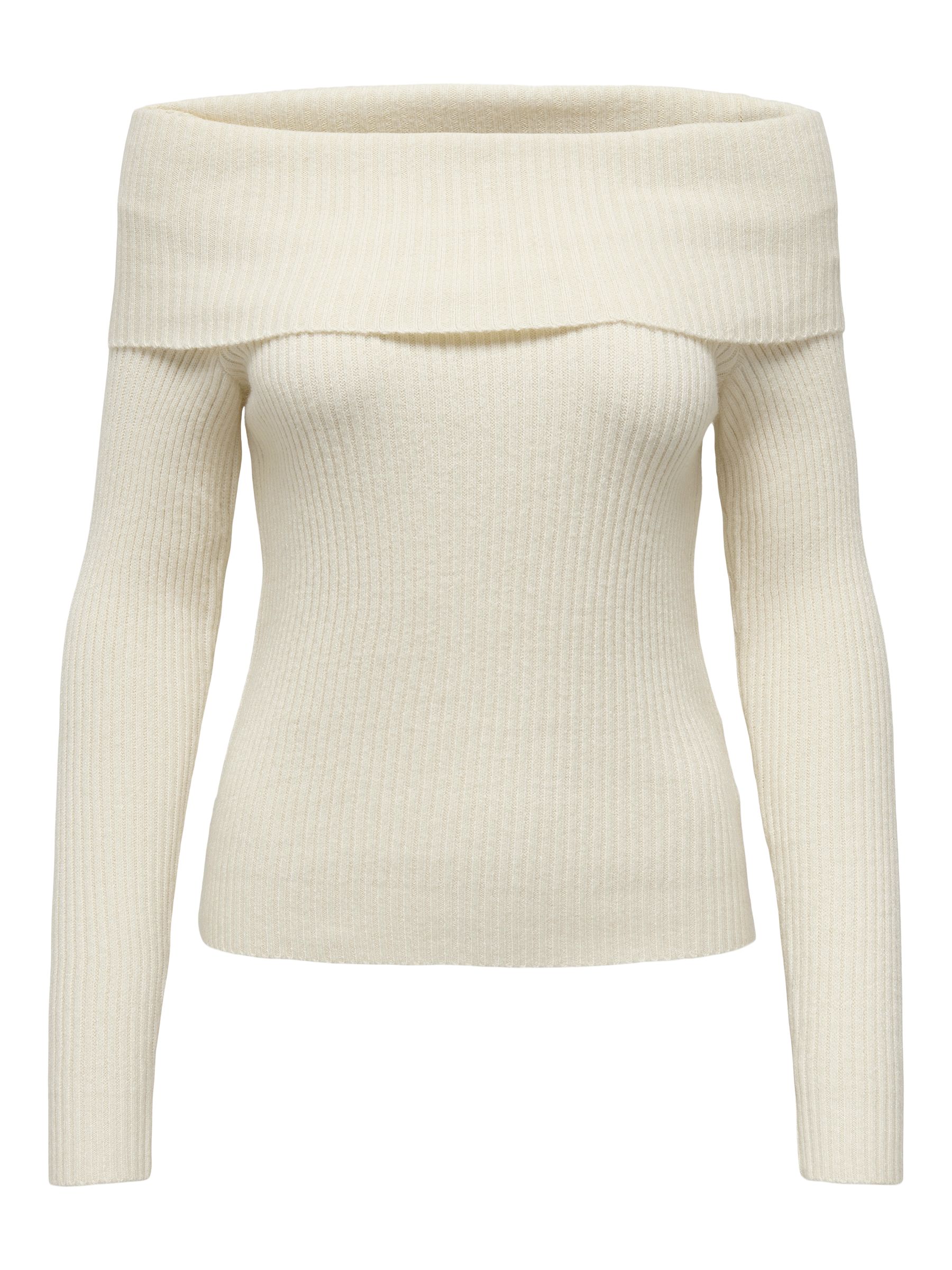 ONLY_FallWinter2024_4387886_15311830.jpg Weicher Strickpullover Langarm Schulterfrei