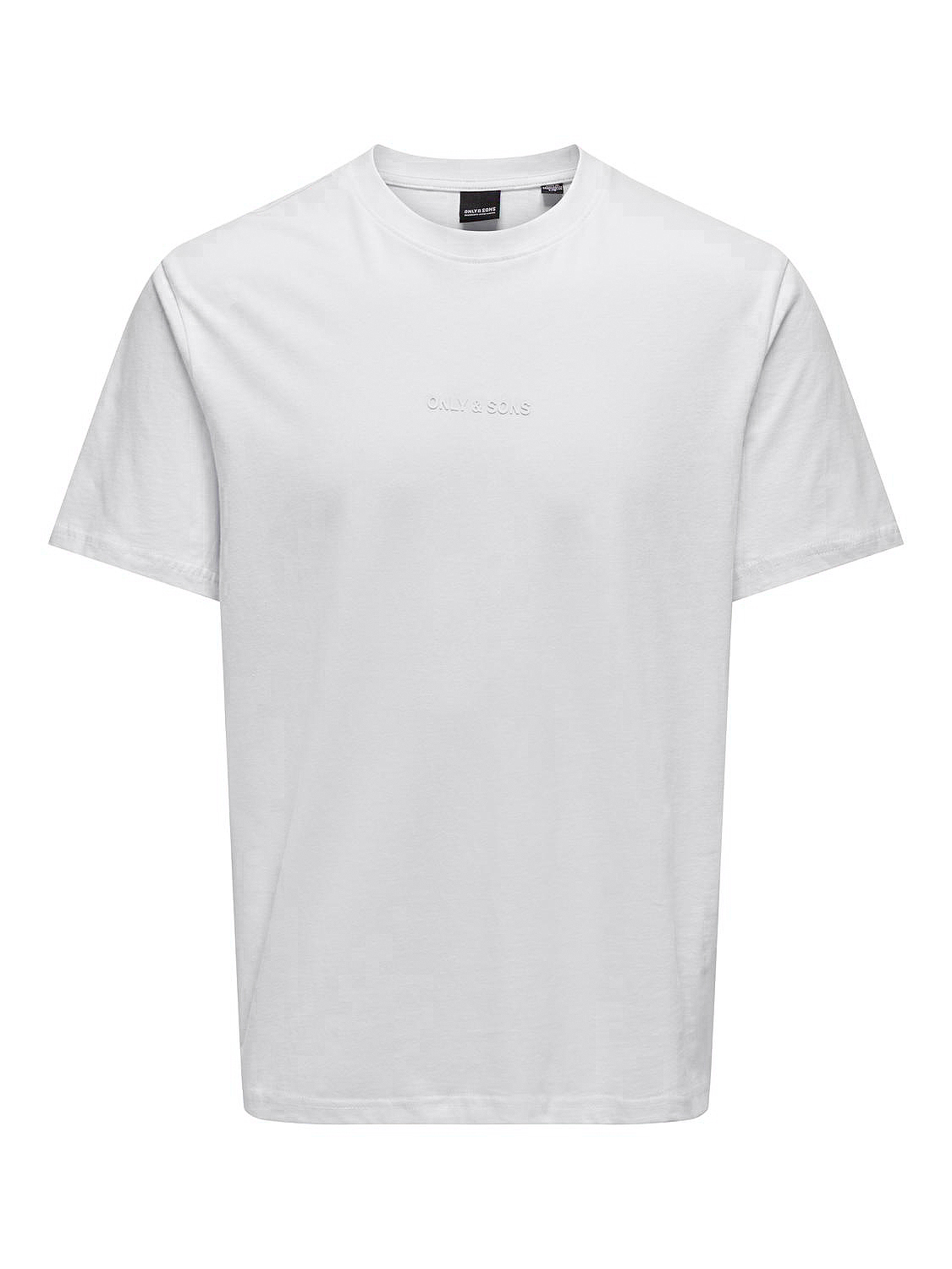 Weiches Jersey T-Shirt Rundhals Gummidruck Komfort Weiches Jersey T-Shirt Rundhals Gummidruck Komfort