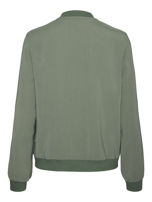Vero Moda Leichte Bomber Jacke für Alltagslook Dünner Blouson – Grün, Bild 7