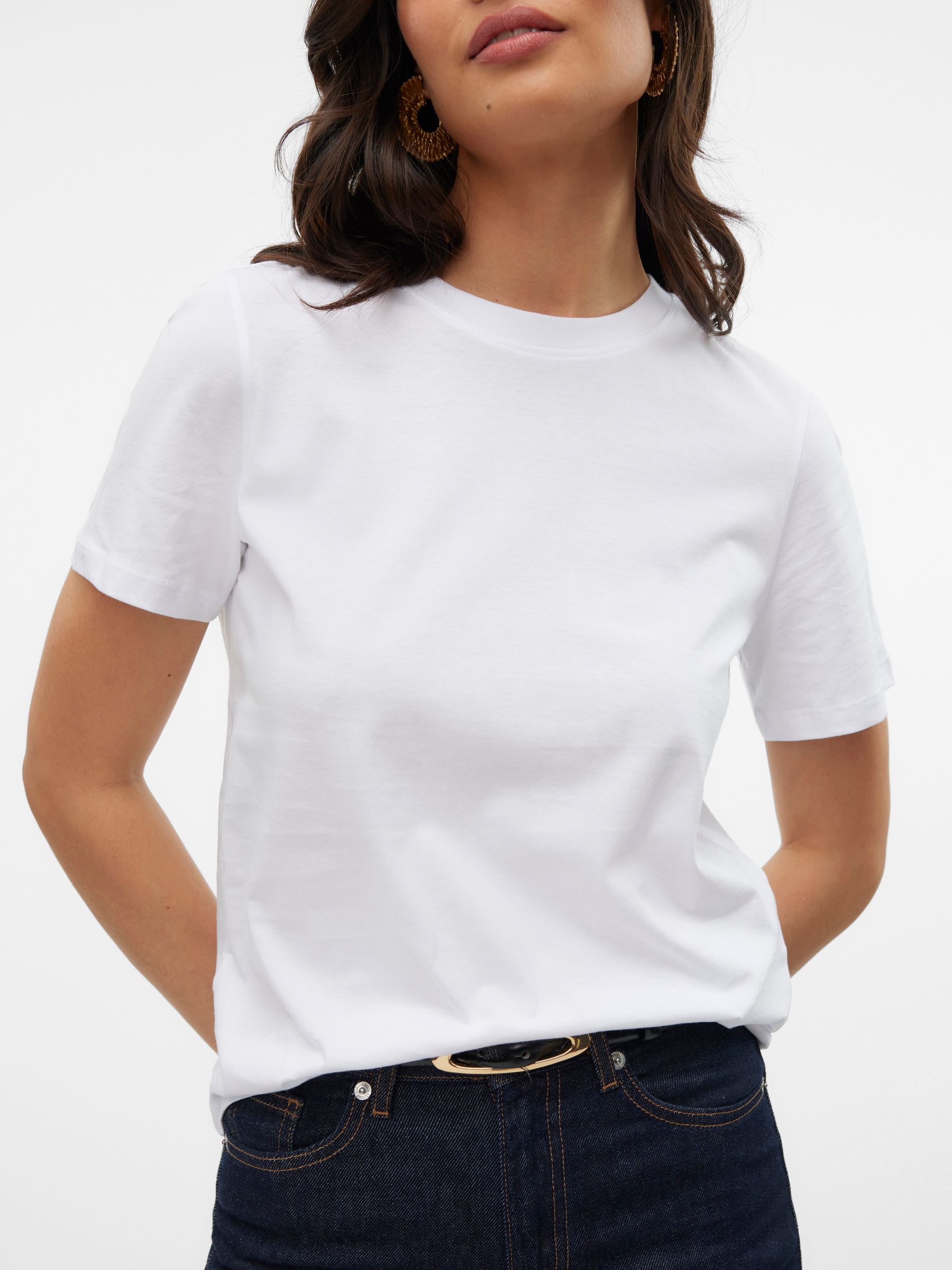 VERO-MODA_FallWinter2024_4667997_10316991_4.jpg Klassisches T-Shirt mit Rundhalsausschnitt