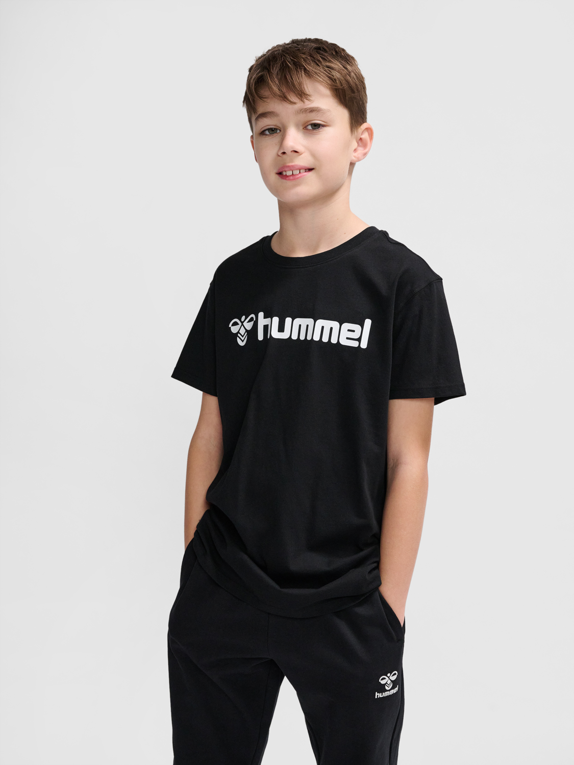 T-Shirt mit Logo aus Bio-Baumwolle T-Shirt mit Logo aus Bio-Baumwolle