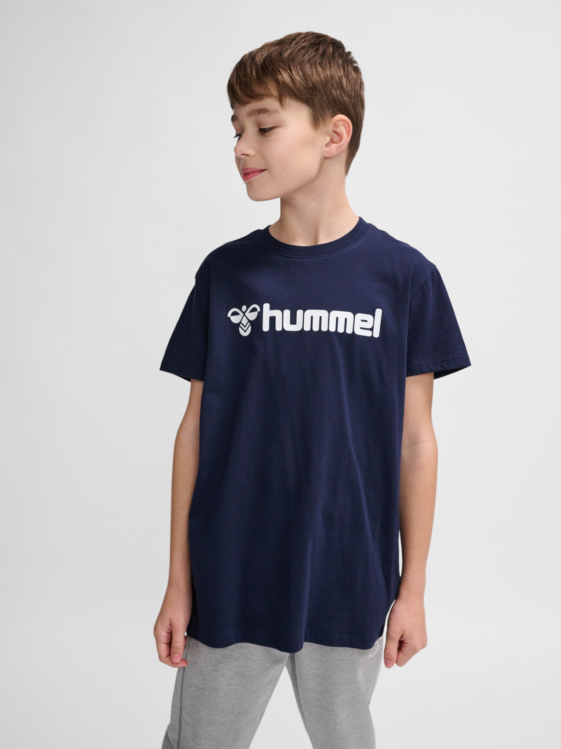 T-Shirt mit Logo aus Bio-Baumwolle T-Shirt mit Logo aus Bio-Baumwolle