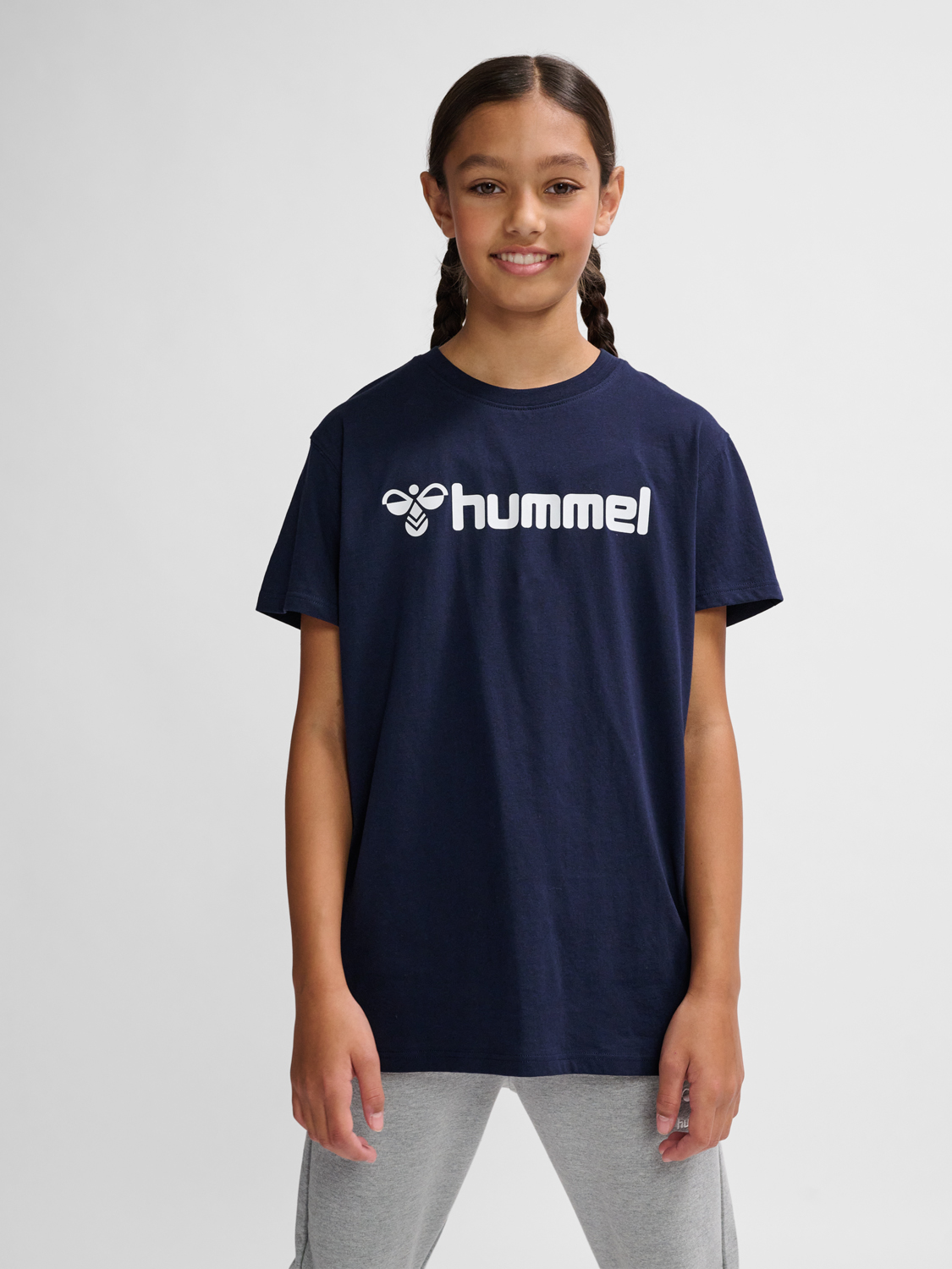 T-Shirt mit Logo aus Bio-Baumwolle T-Shirt mit Logo aus Bio-Baumwolle
