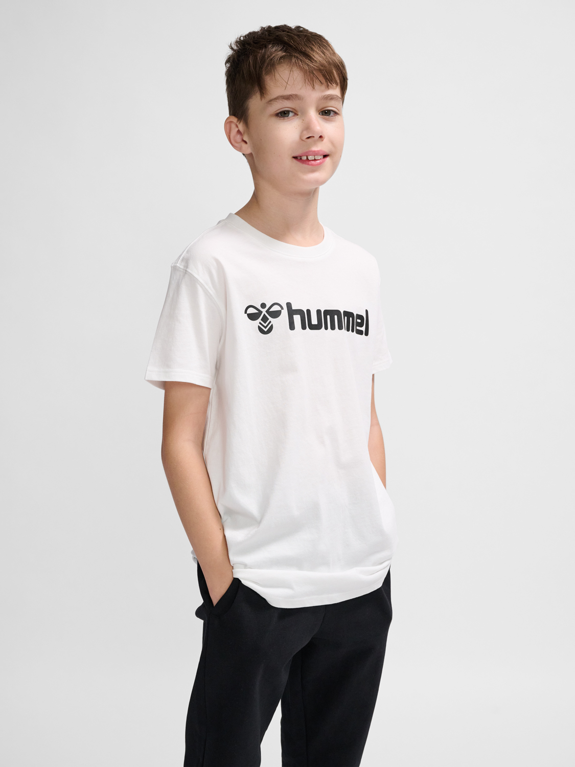 T-Shirt mit Logo aus Bio-Baumwolle T-Shirt mit Logo aus Bio-Baumwolle