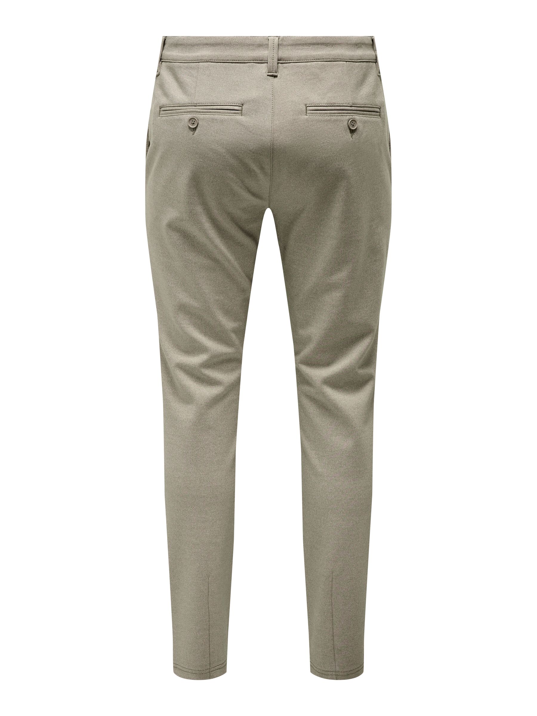 Only & Sons ONLY & SONS Chino Hose Zeitlos Elegante Chino Pants Stretch – Braun, Bild 2