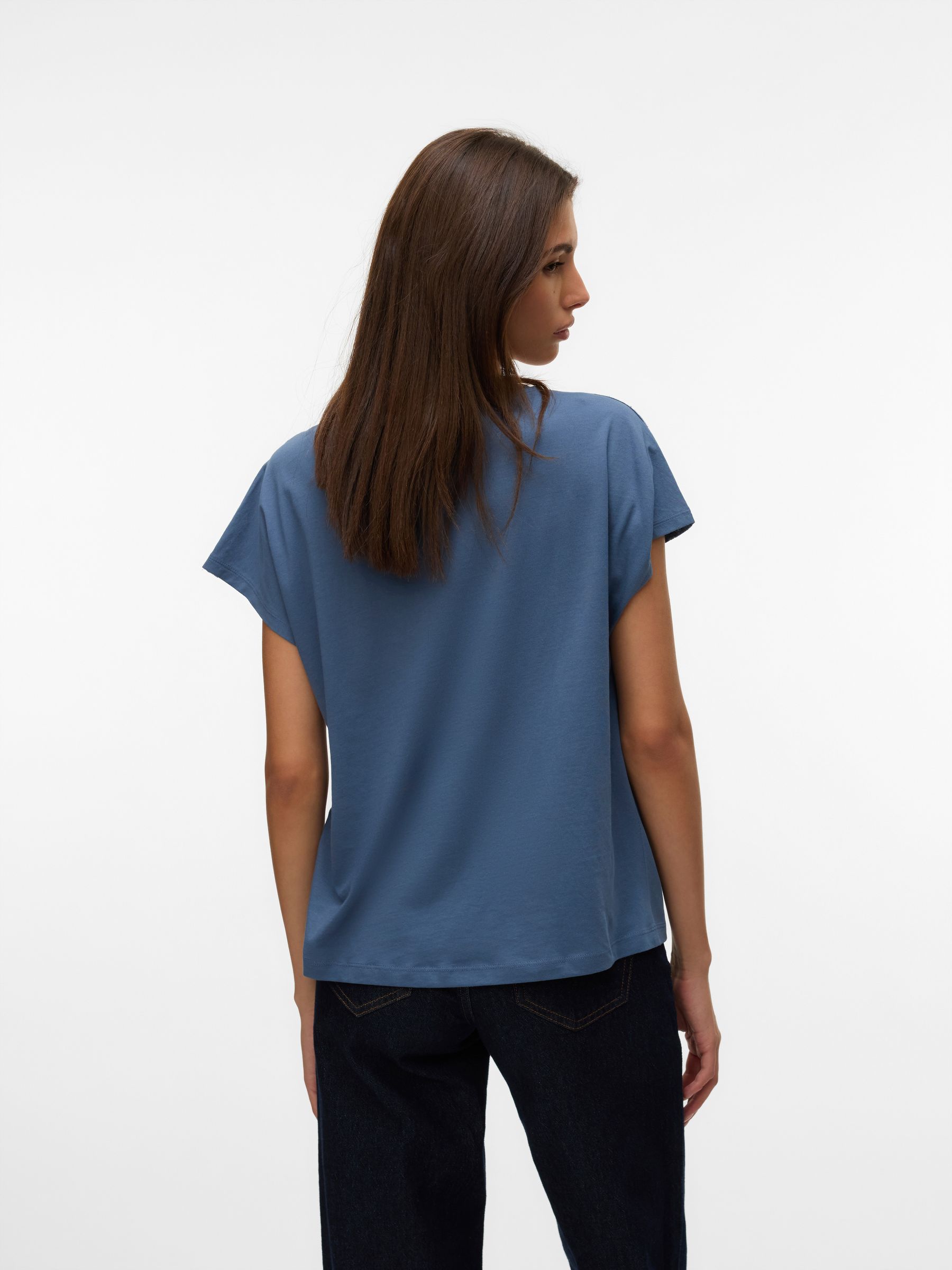 Trendiges Sommer Shirt mit Spitze Rundhals Trendiges Sommer Shirt mit Spitze Rundhals