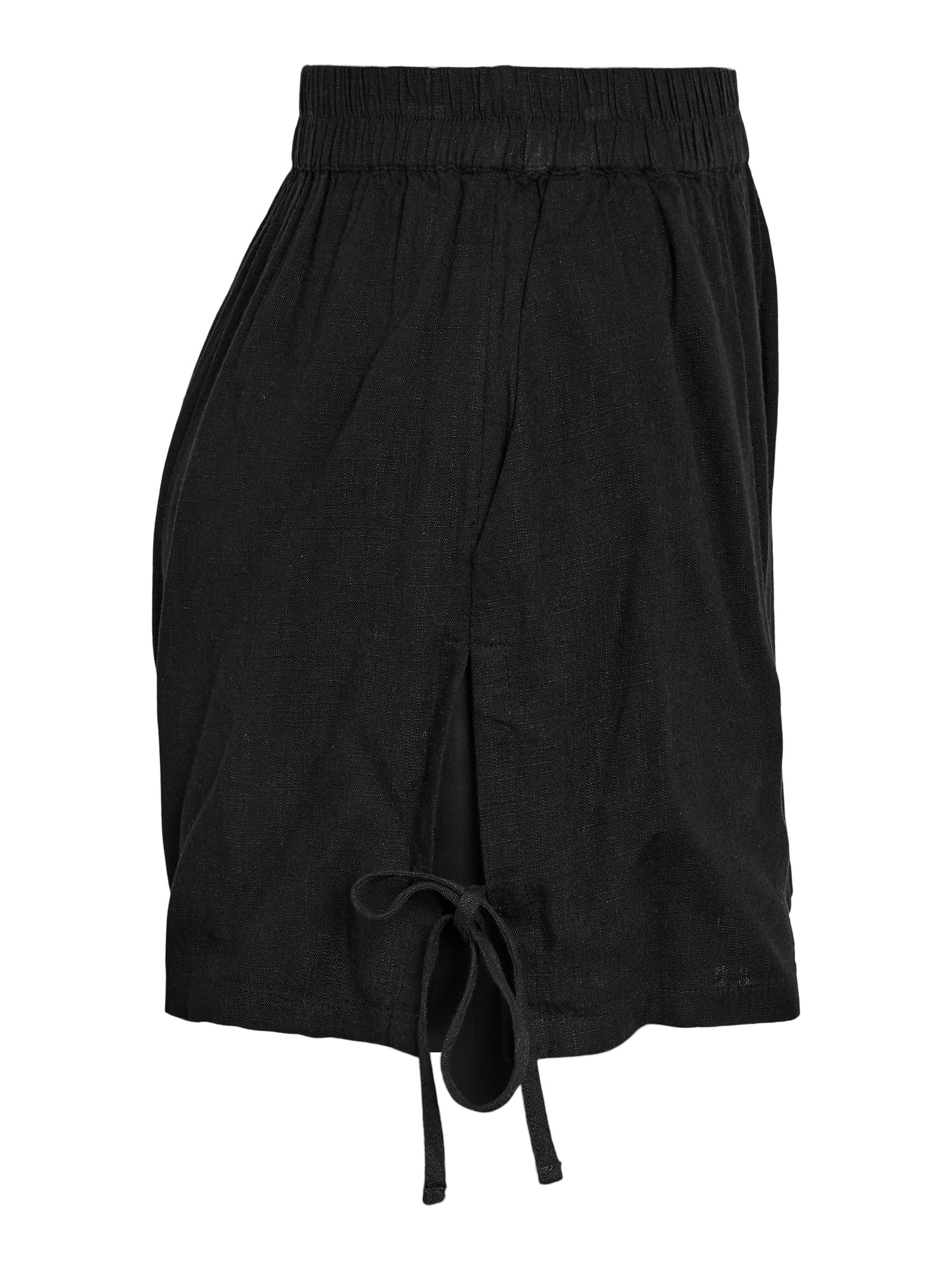 NOISY-MAY_SpringSummer2025_4683101_27033020_2.jpg Leichte Shorts mit Kordelzug und elastischem Bund