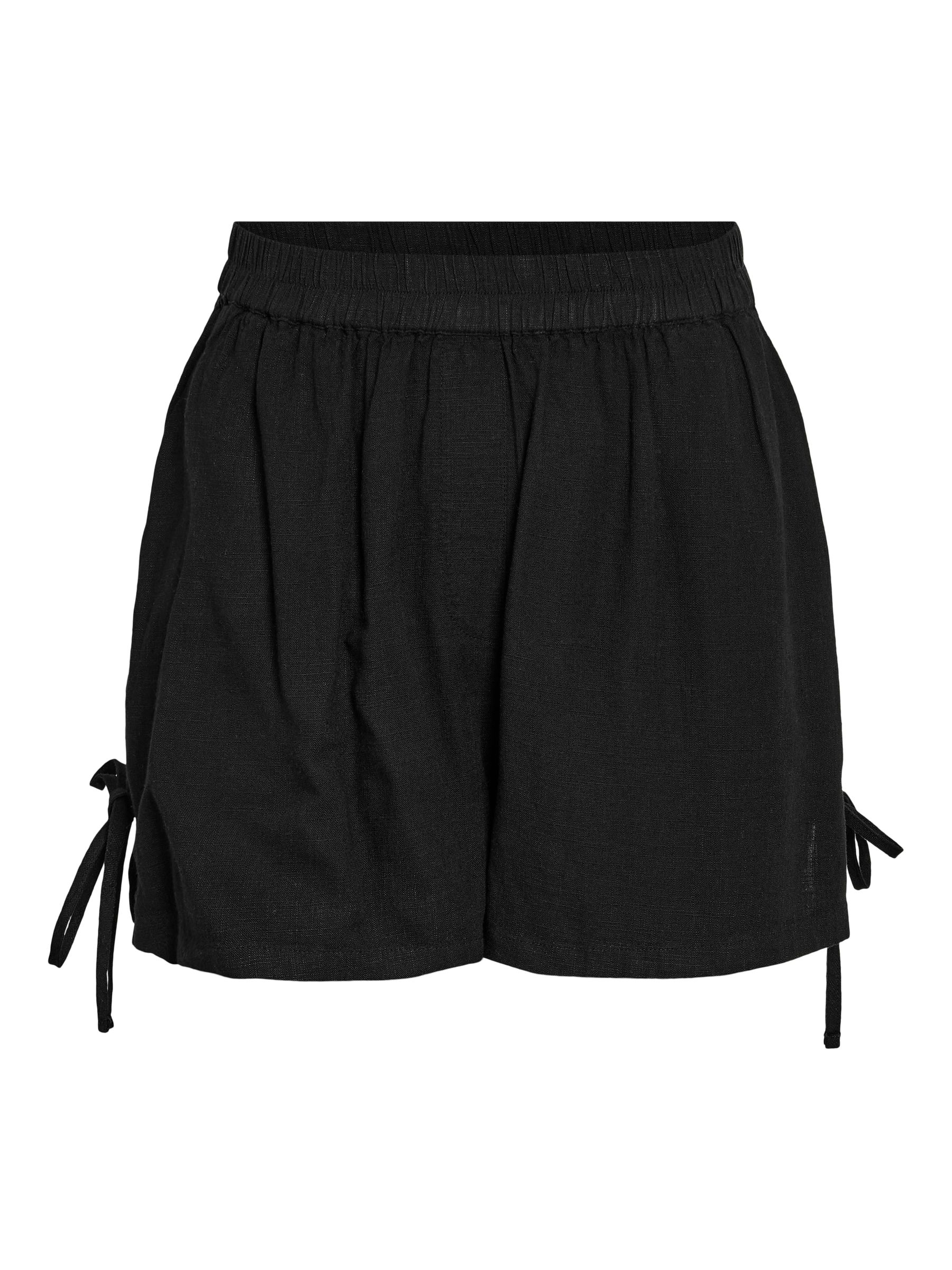 NOISY-MAY_SpringSummer2025_4683101_27033020_copy.jpg Leichte Shorts mit Kordelzug und elastischem Bund