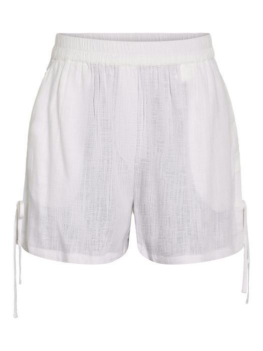 Noisy May NOISY MAY Leichte Shorts mit Kordelzug und elastischem Bund – Weiß, Bild 8