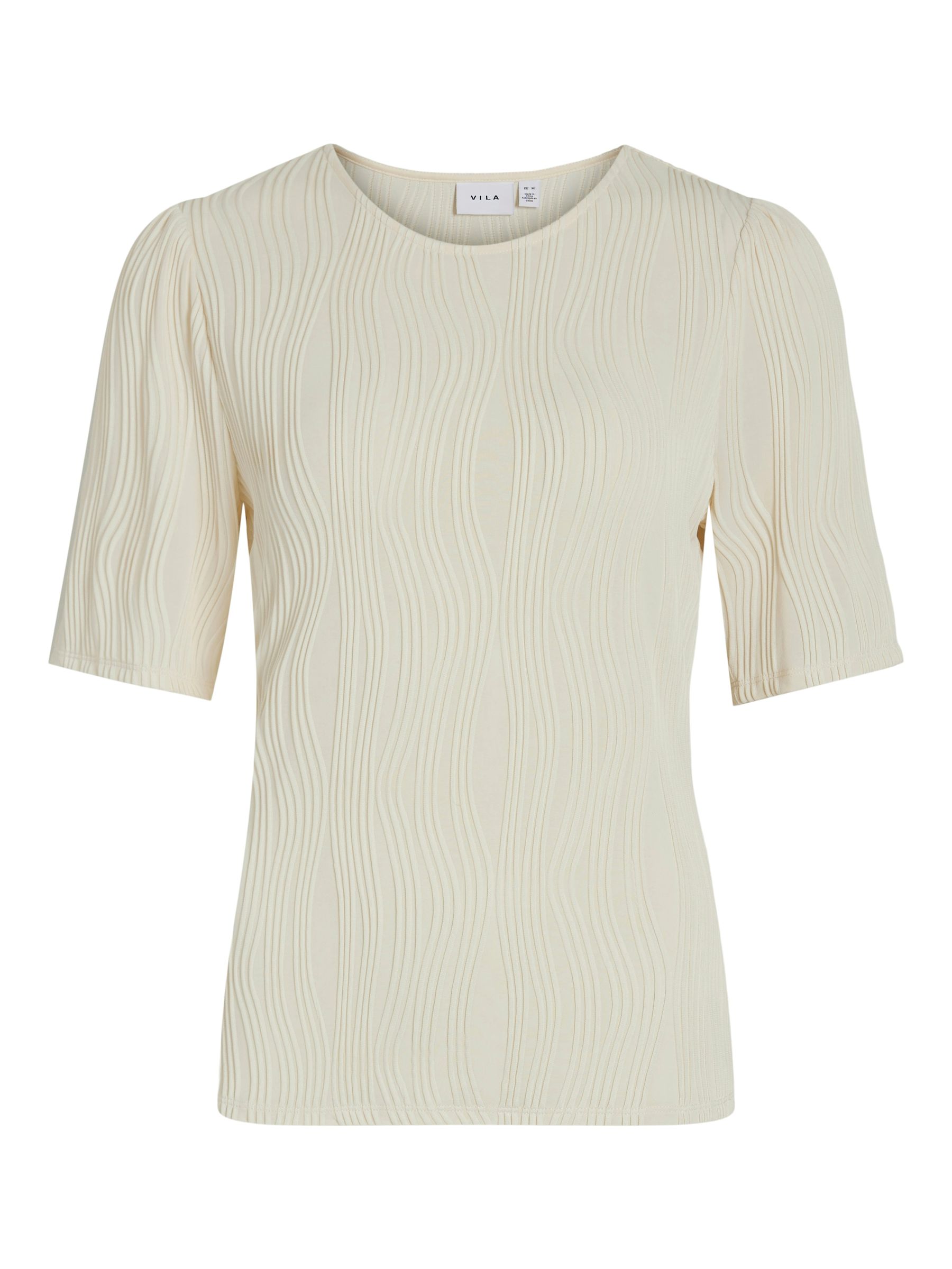 VILA_SpringSummer2025_4678111_14104164.jpg Modernes Shirt mit Strukturmuster Design