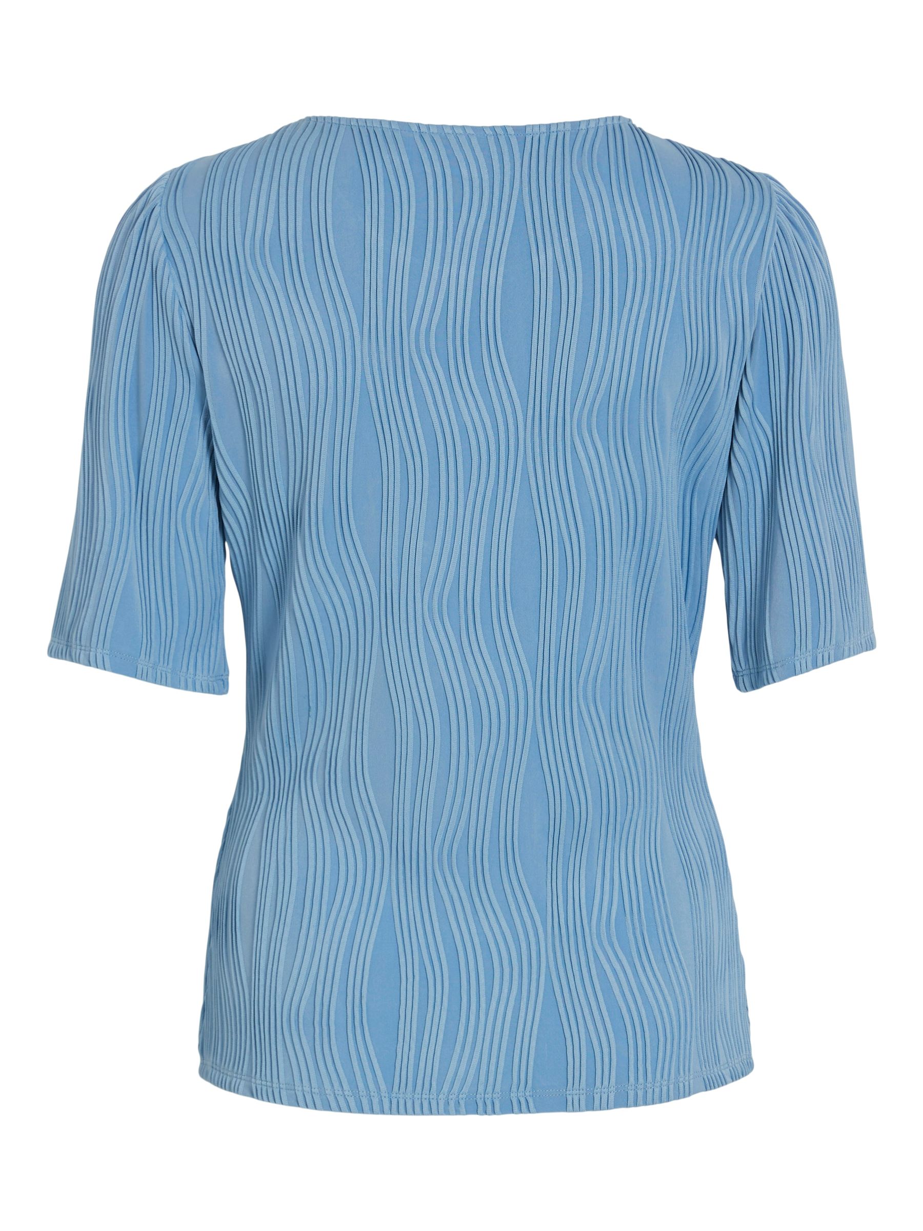 VILA_SpringSummer2025_4681032_14104164_2.jpg Modernes Shirt mit Strukturmuster Design