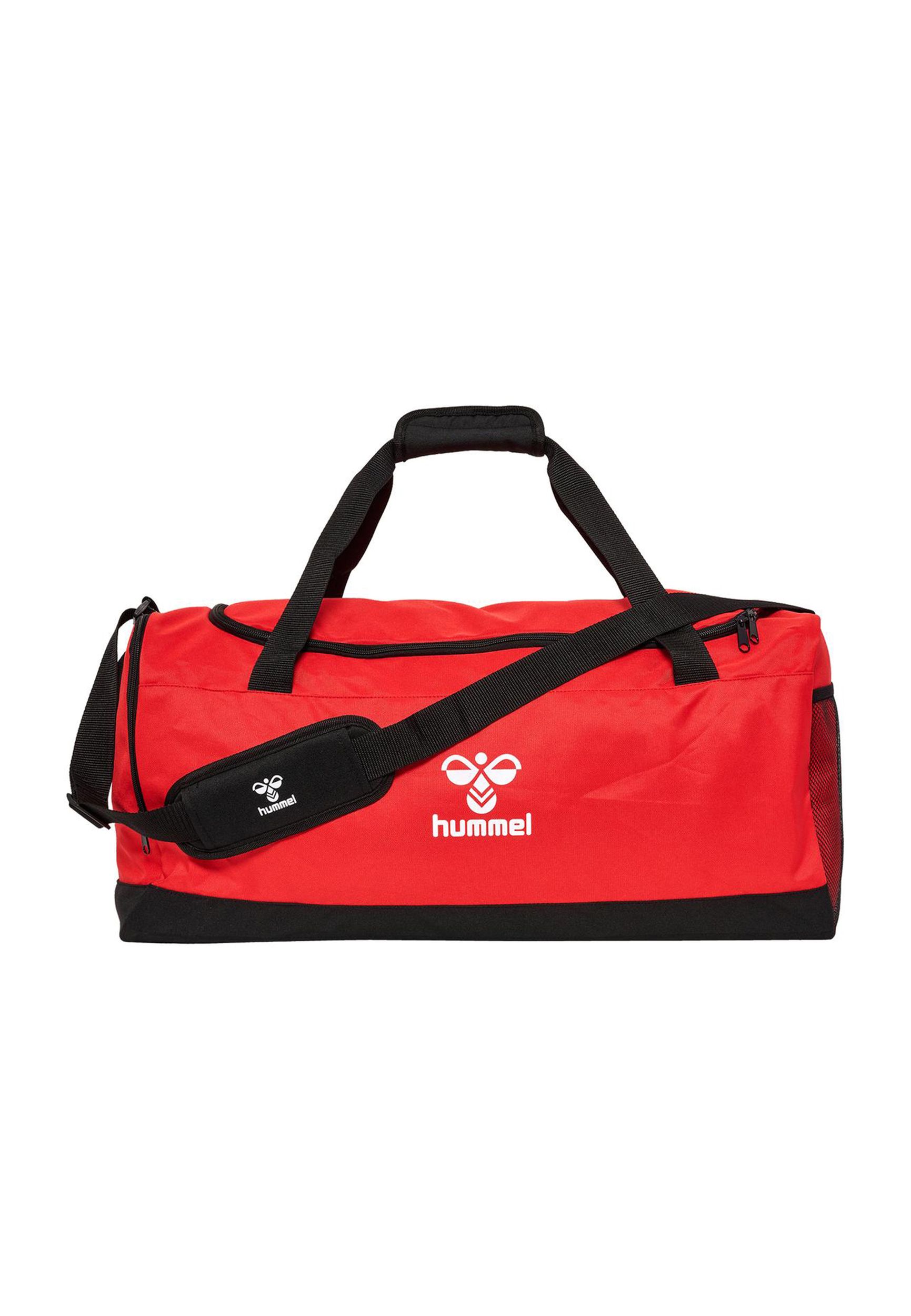 Hummel hummel Sporttasche mit verstellbarem Schultergurt – Rot, Bild 2