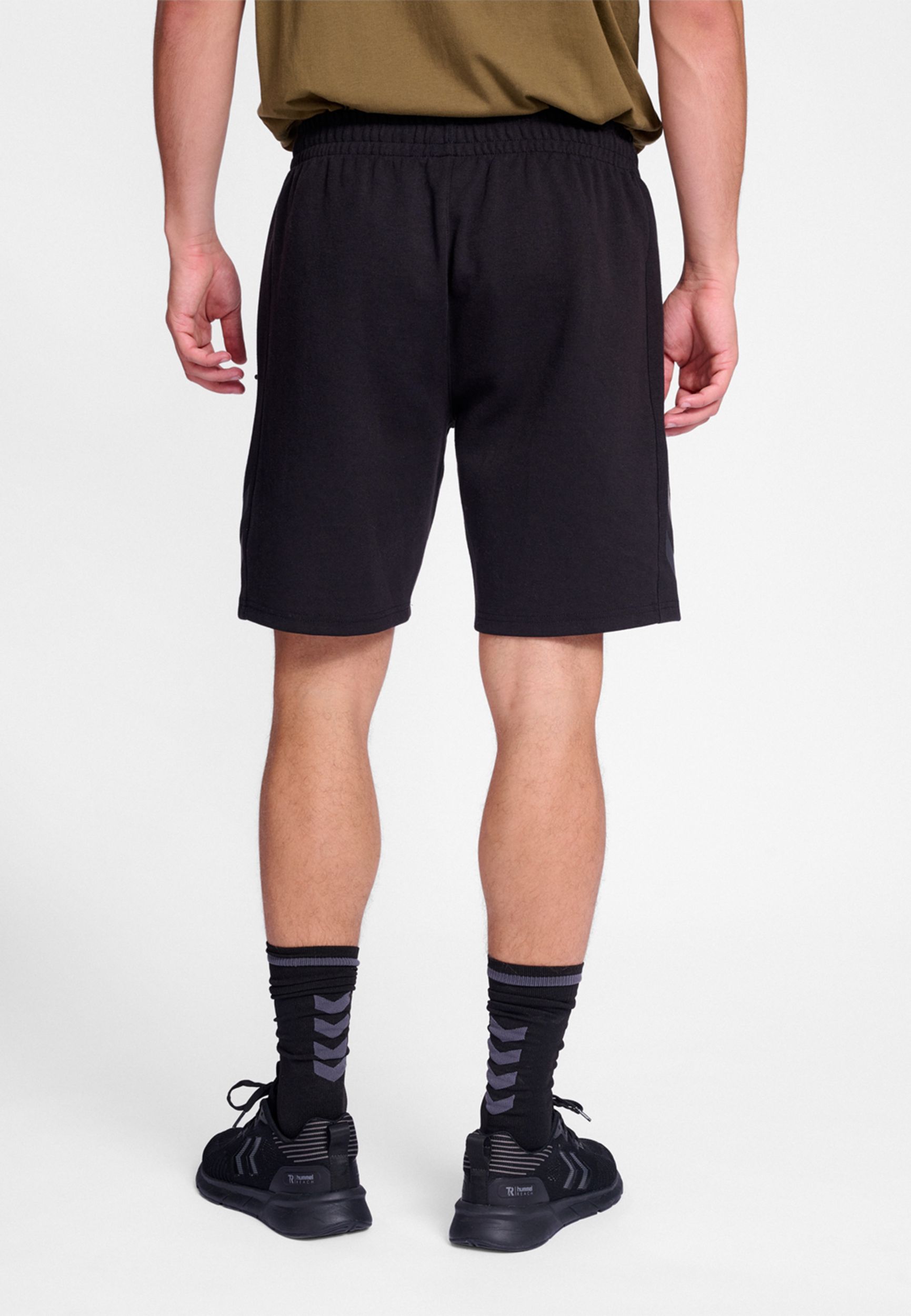 Sweatshorts mit Reißverschlusstaschen Sweatshorts mit Reißverschlusstaschen