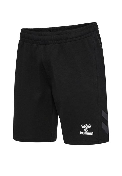 Hummel hummel Sweatshorts mit Reißverschlusstaschen – Schwarz, Bild 7