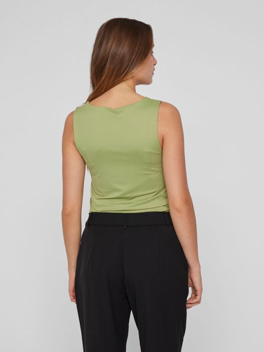 Vila VILA 2er-SET Tank Top Bluse Figurbetont – Grün, Bild 3