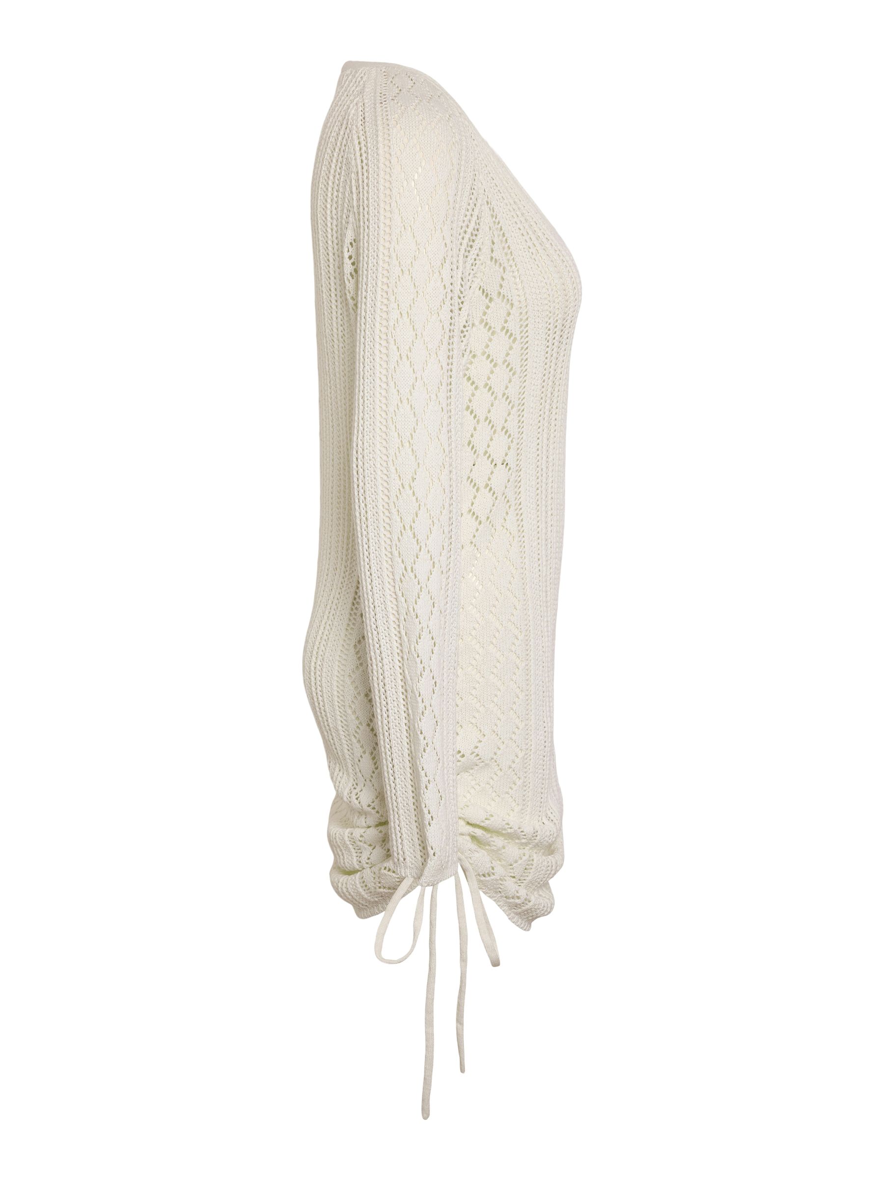 NOISY-MAY_All-year_4692291_27033094_2.jpg Strickkleid mit V-Ausschnitt und Knotendetail