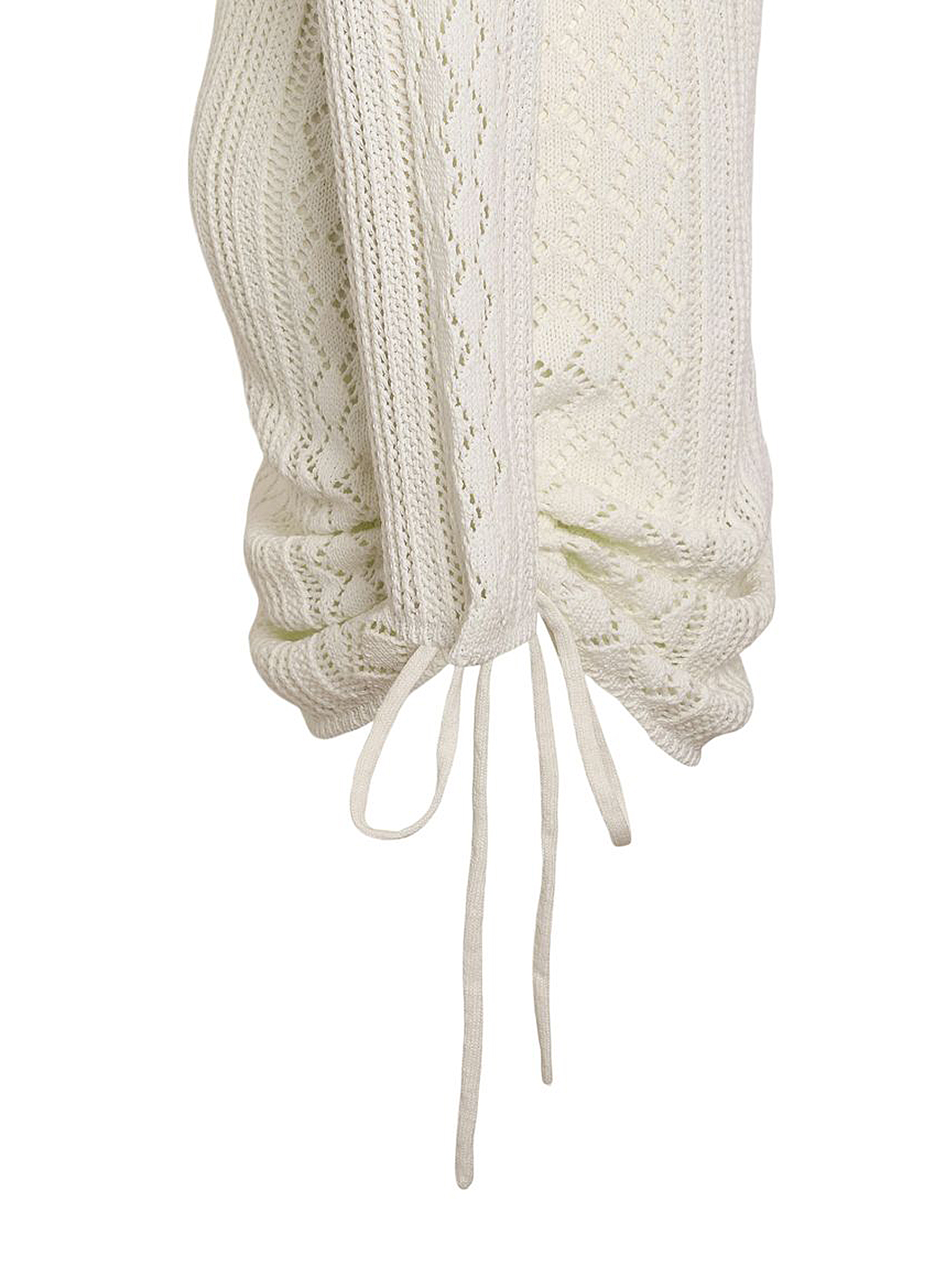 Strickkleid mit V-Ausschnitt und Knotendetail Strickkleid mit V-Ausschnitt und Knotendetail