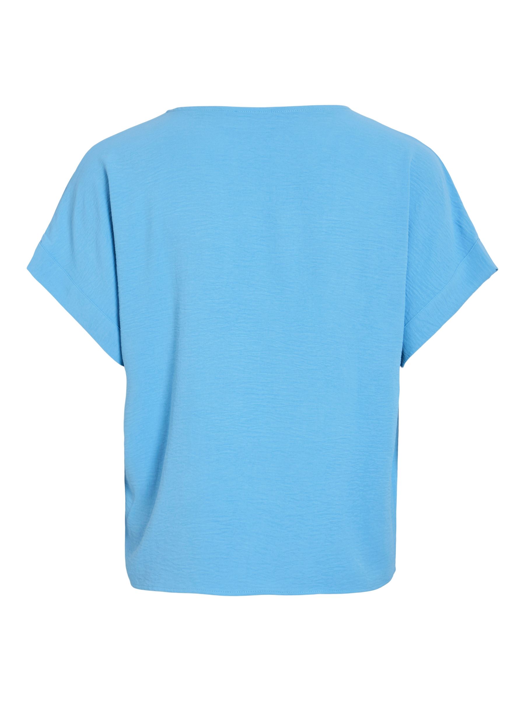 VILA_NOOS2025_4634823_14101663_2.jpg Modisches T-Shirt mit Crepe Design und Rundhalsausschnitt