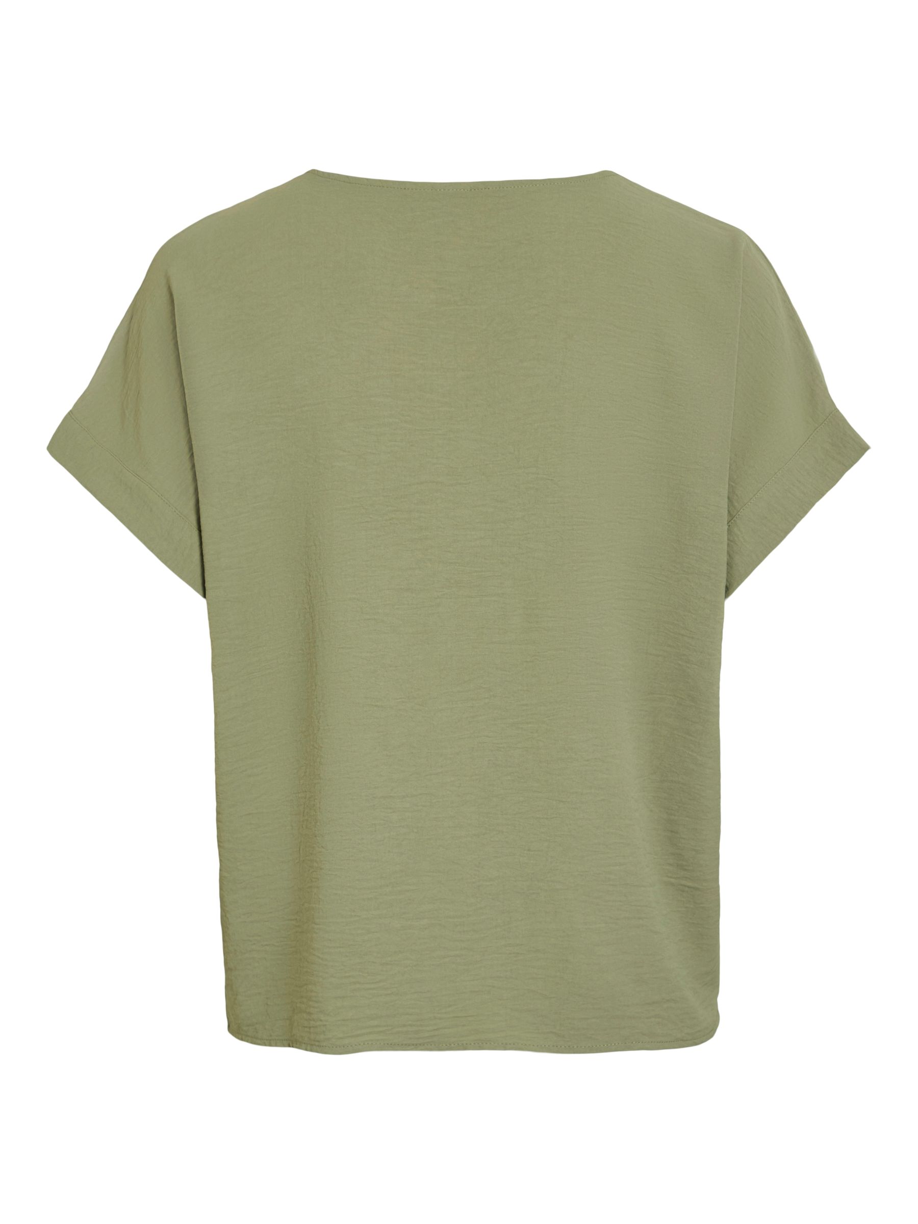 VILA_NOOS2025_4634824_14101663_2.jpg Modisches T-Shirt mit Crepe Design und Rundhalsausschnitt