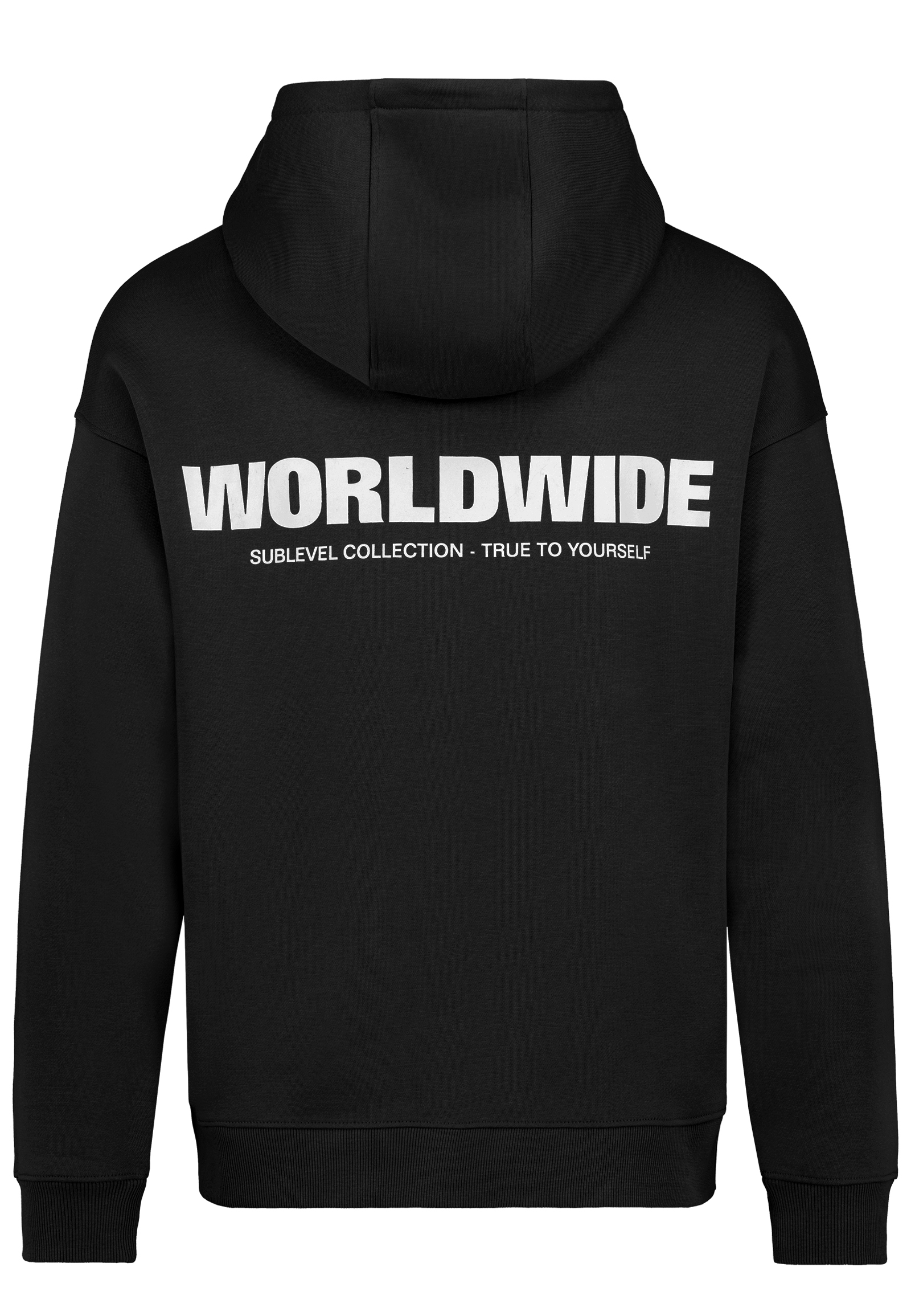 H10600T21453B2_24000_H.jpg Kapuzenpullover mit Kängurutasche und Logoprint