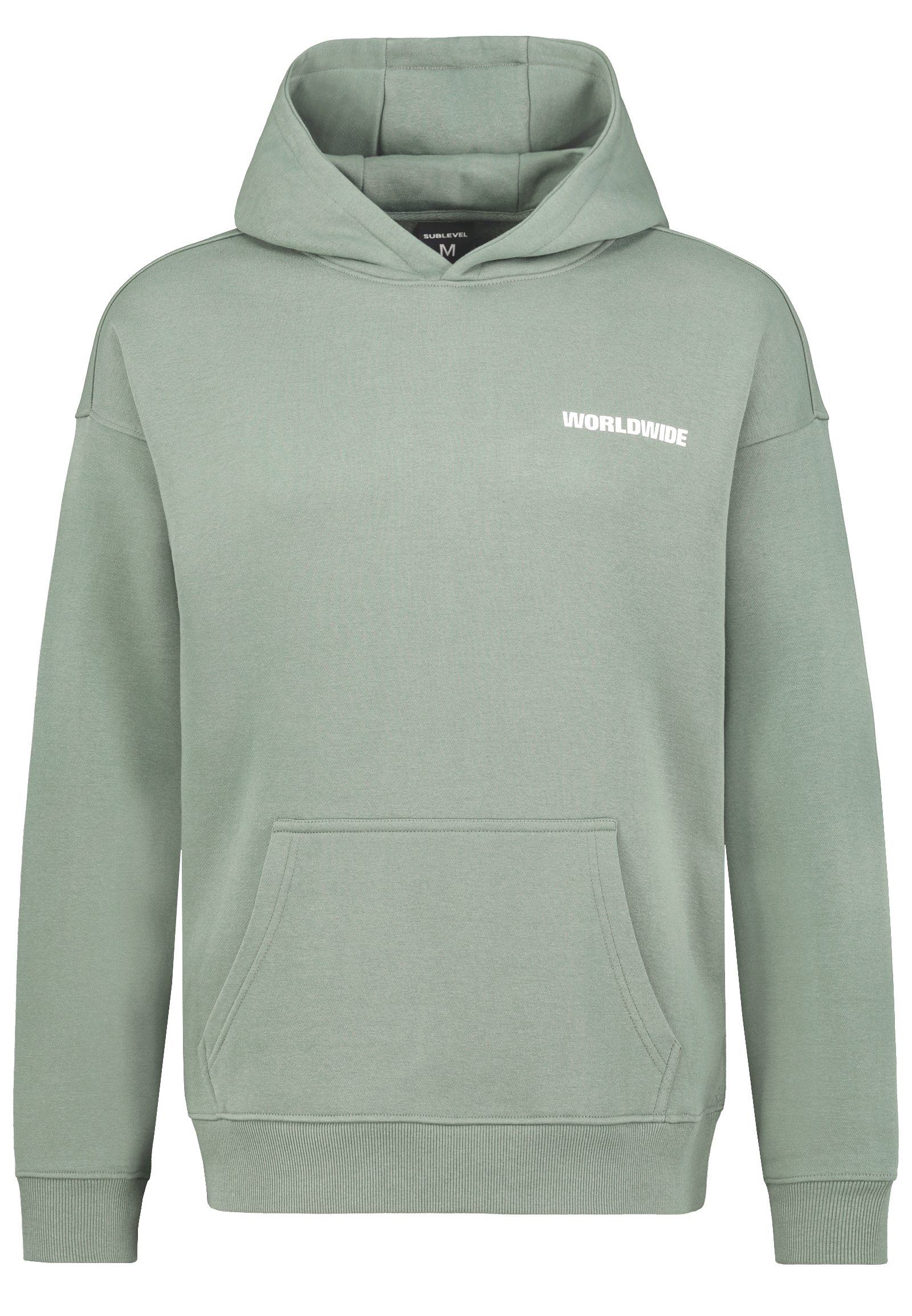 H10600T21453F_12200_V.jpg Kapuzenpullover mit Kängurutasche und Logoprint