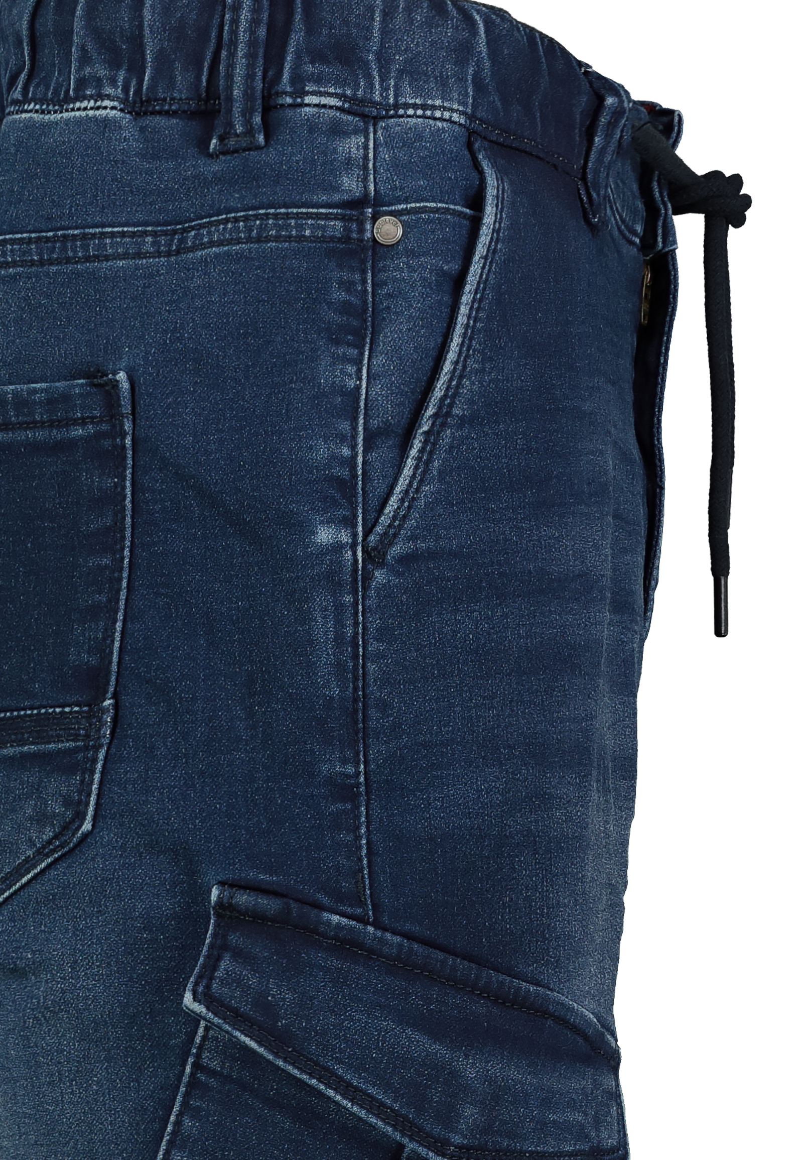 H13245BD61657D84-2_19400_D2.jpg Jogger-Jeans mit Kordelzug und Cargotaschen