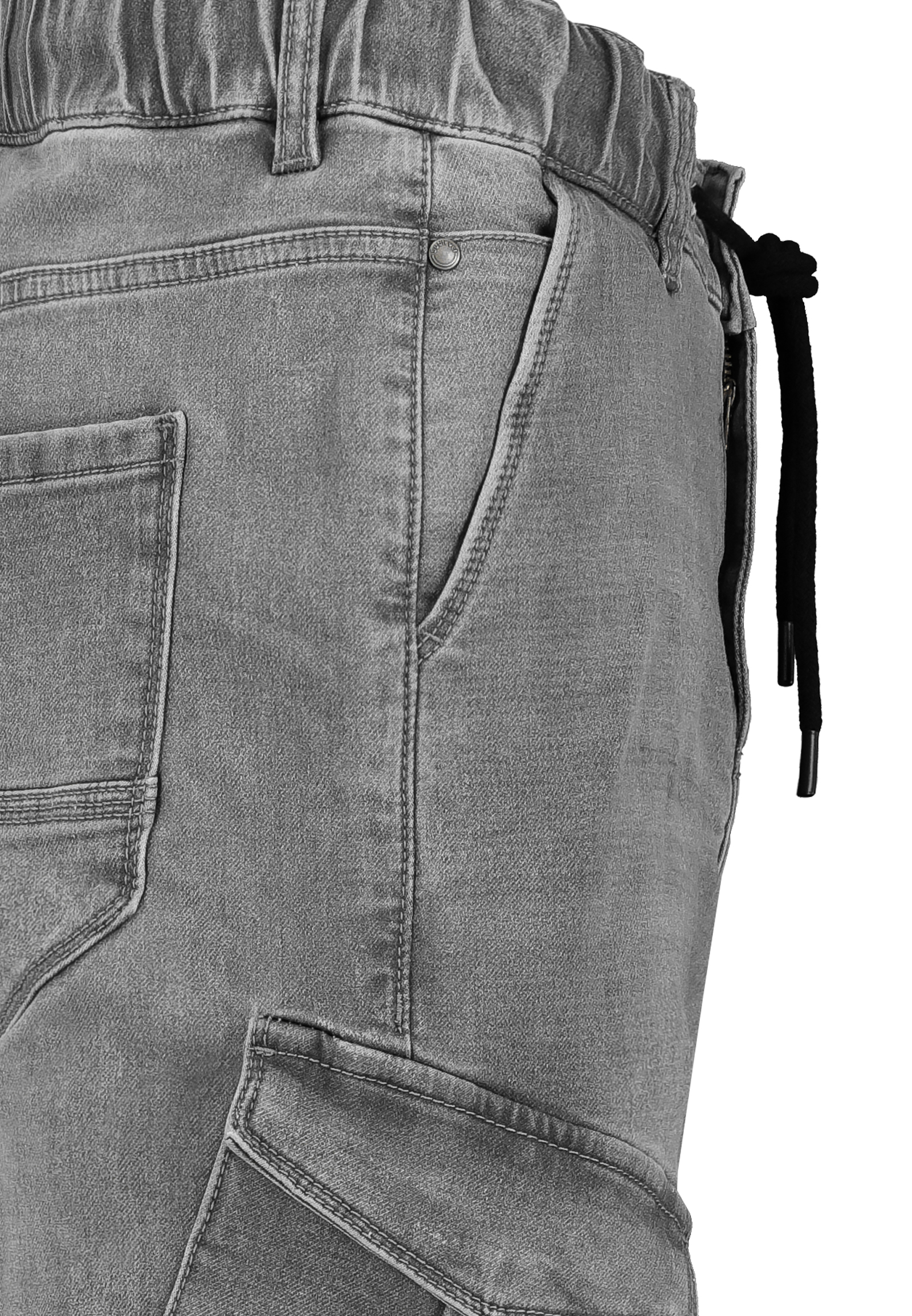 H13245BD61657G104-2_23000_D2.jpg Jogger-Jeans mit Kordelzug und Cargotaschen