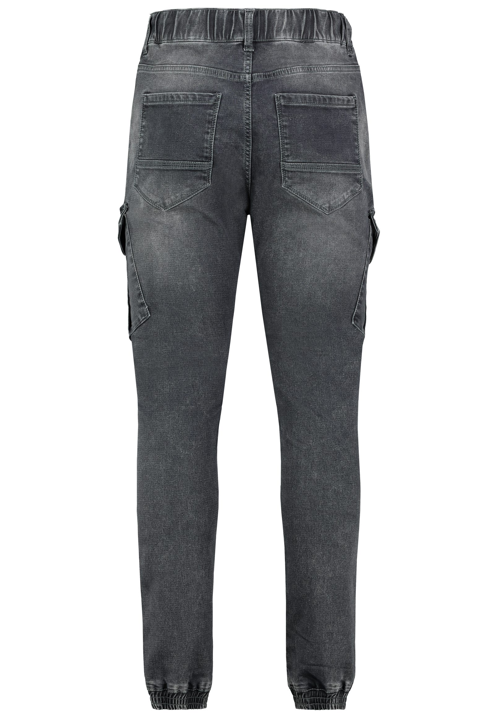 H13245BD61657G37-2_23000_H.jpg Jogger-Jeans mit Kordelzug und Cargotaschen