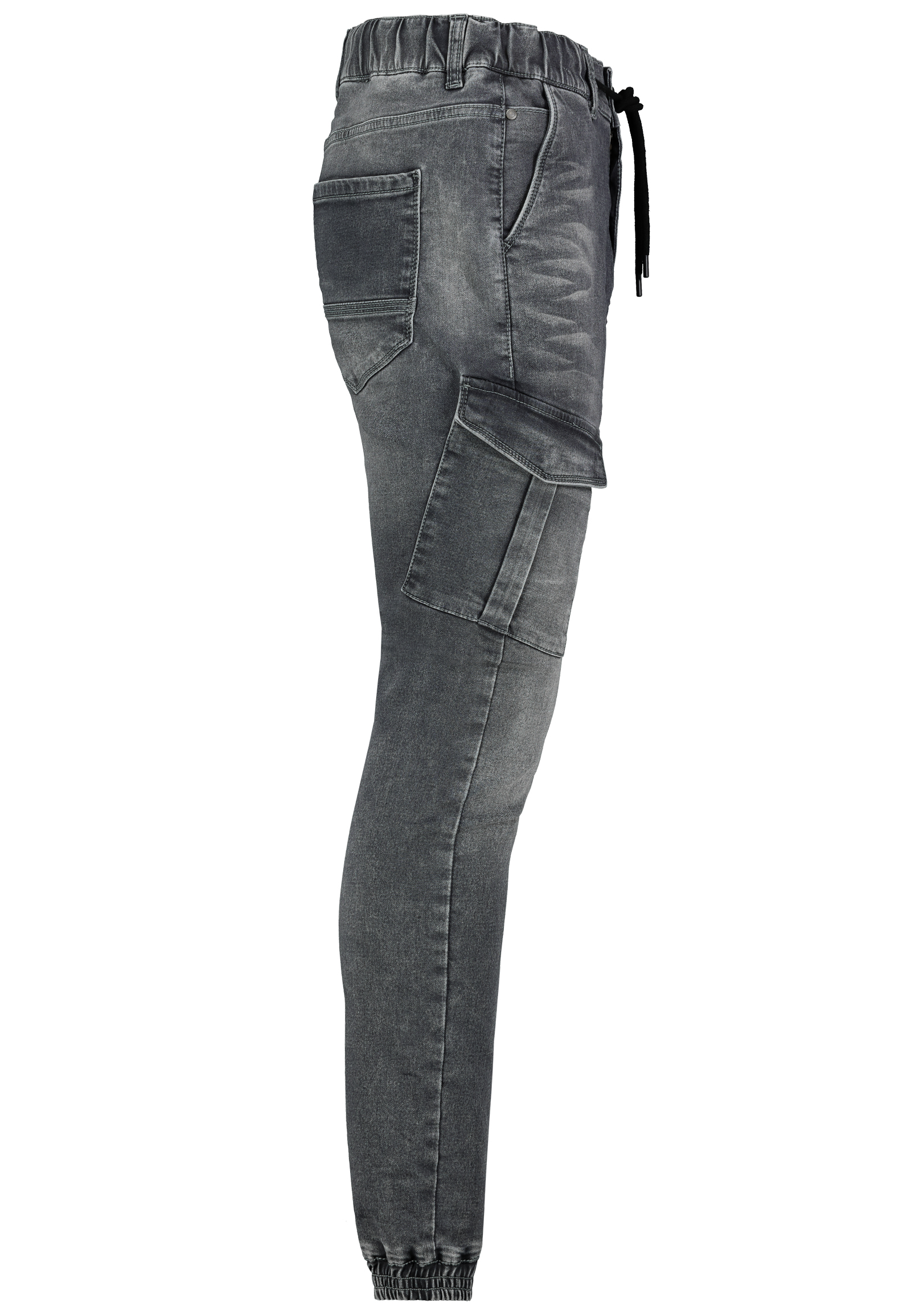 H13245BD61657G37-2_23000_S1.jpg Jogger-Jeans mit Kordelzug und Cargotaschen