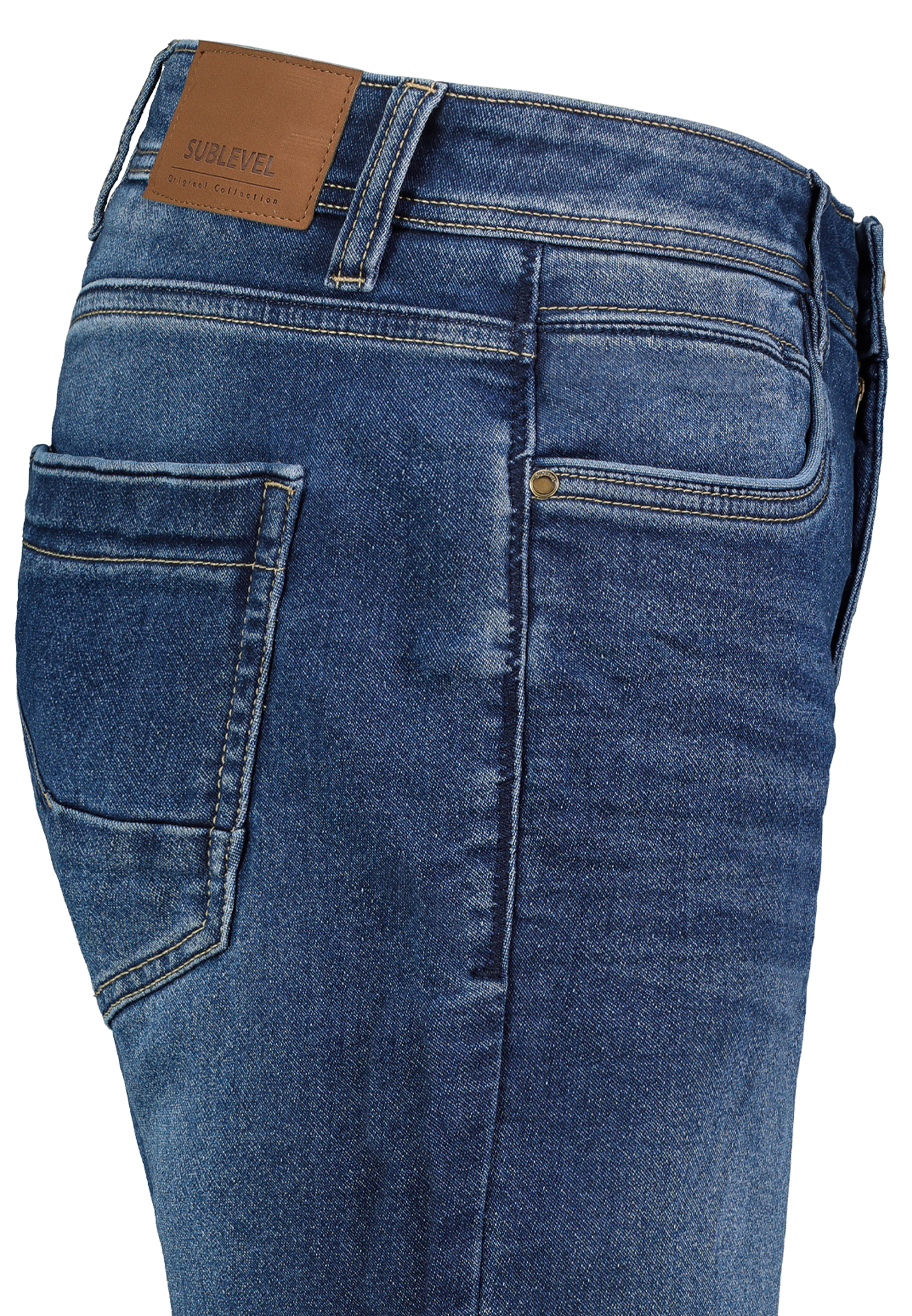 H13244BC61306KD84_19400_D2.jpg Denim Bermuda Jeansshorts mit Umschlag Saum