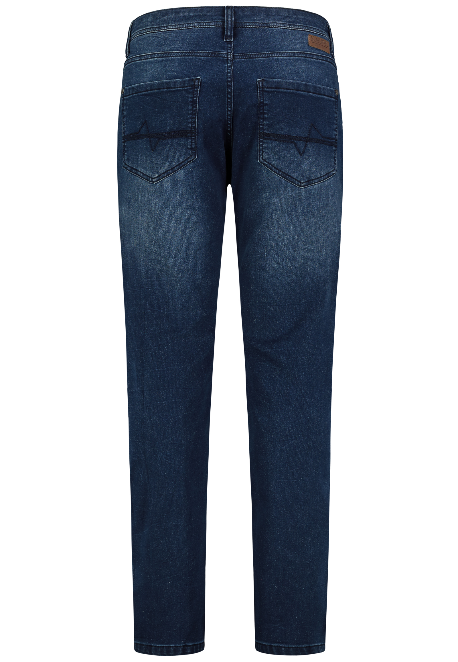 H13245BD62454D84NO_19400_H.jpg Slim Fit Jeans Used Denim Waschung Tunnelzug Sommer