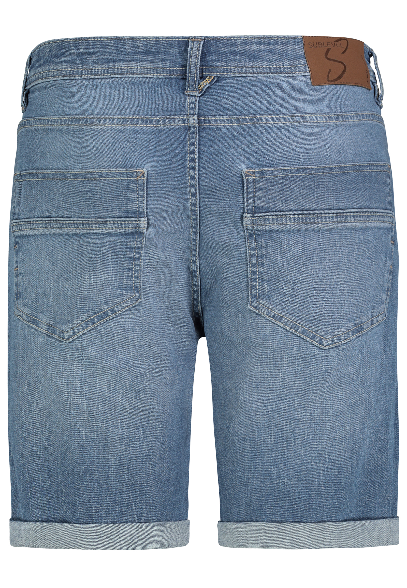 H85077BD62495KL193_19200_H.jpg Bermuda Jeans-Shorts mit umgeschlagenem Saum