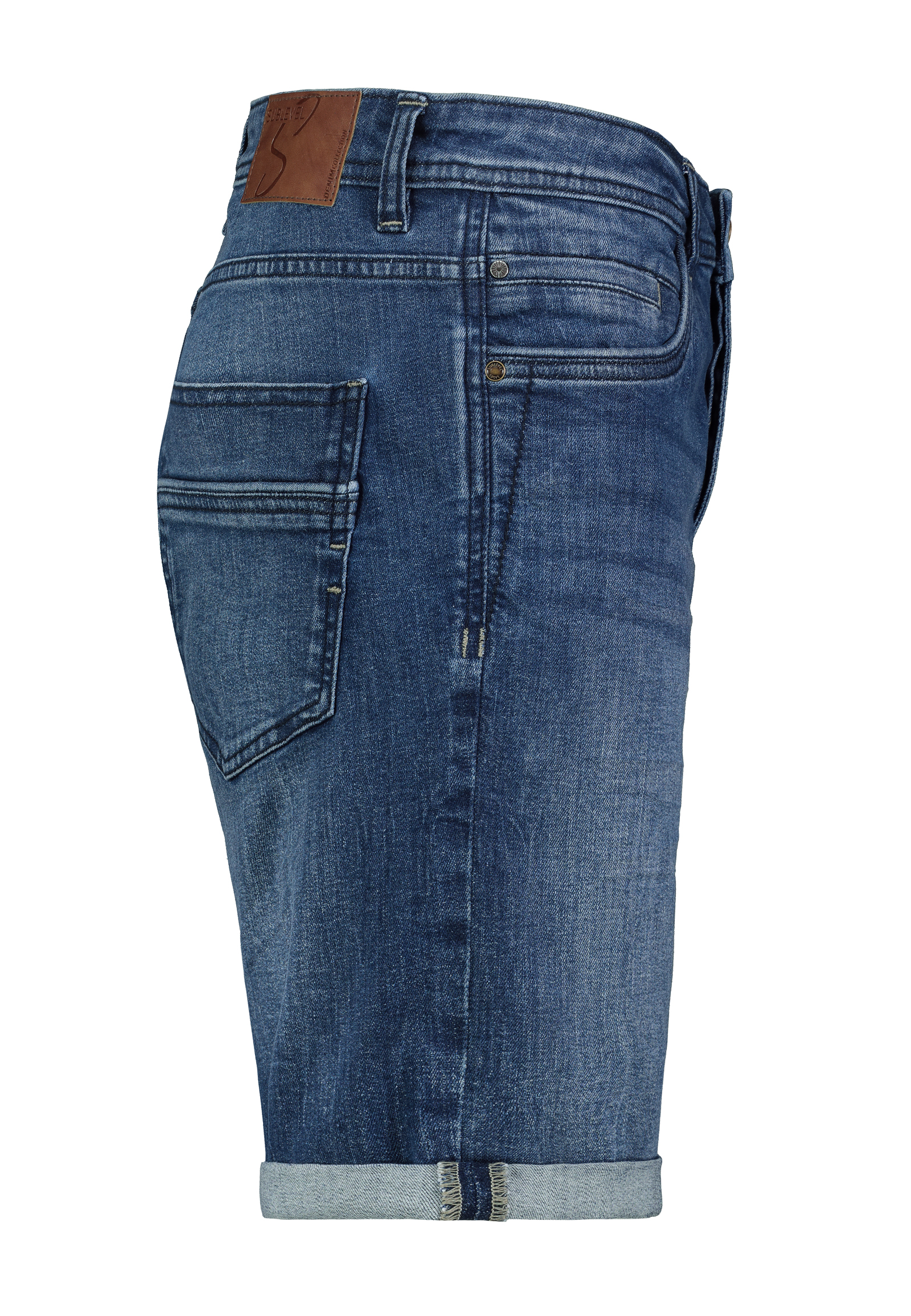 H85077BD62495KM306_19300_S1.jpg Bermuda Jeans-Shorts mit umgeschlagenem Saum