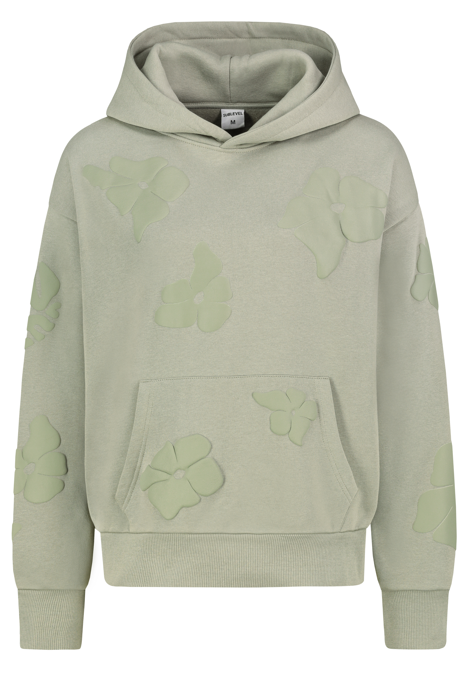 D10600BI02753A_12300_V.jpg Kapuzenpullover mit Smiley-Motiven und Kängurutasche