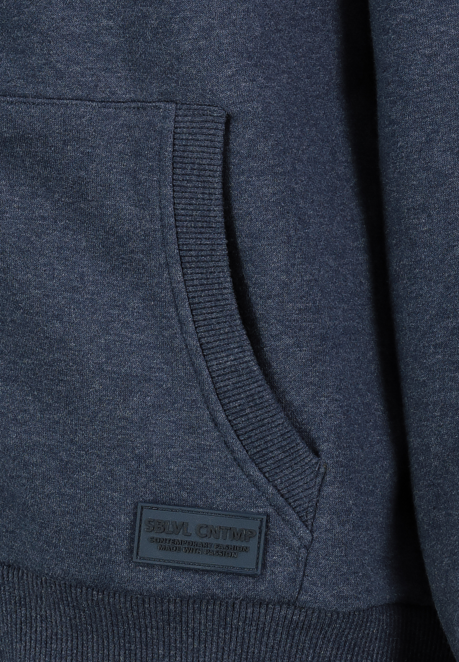 D10600T02690A3NO_19400_D3.jpg Kapuzenpullover mit Kängurutasche und Logoprint
