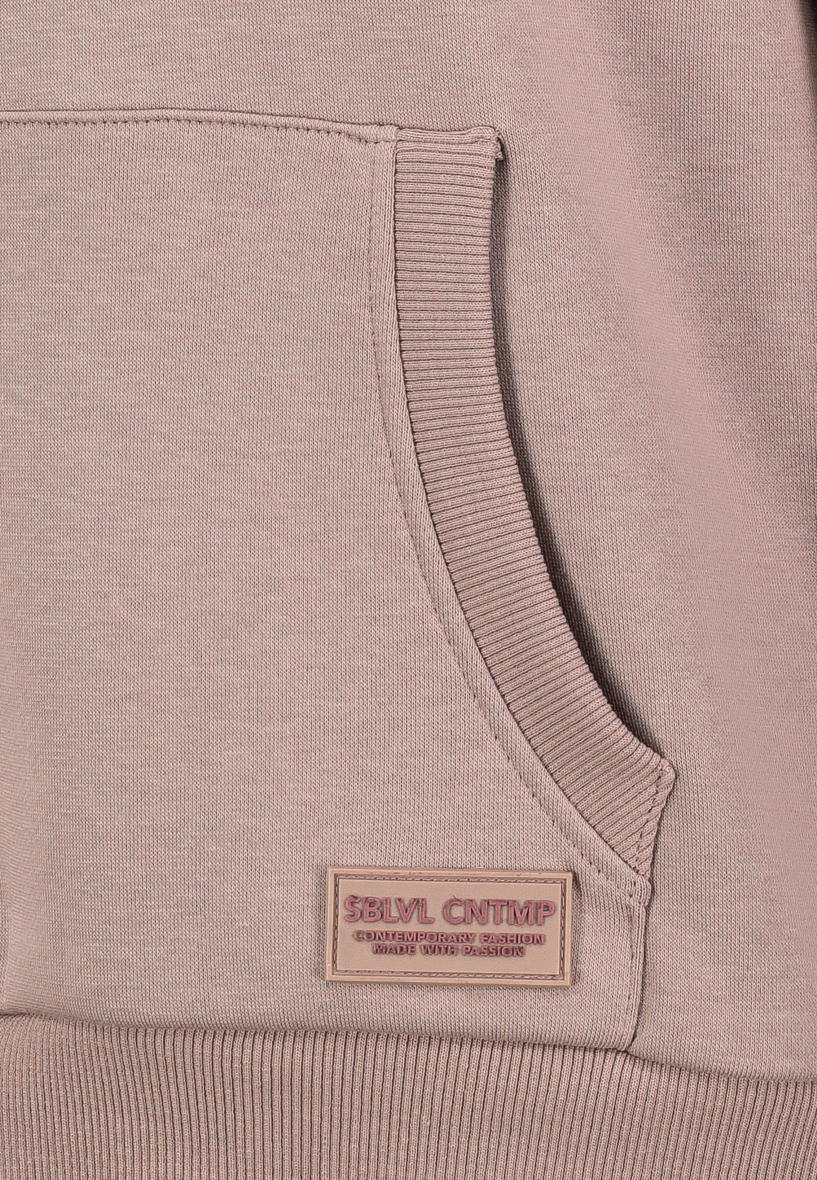 D10600T02690A4NO_13300_D3.jpg Kapuzenpullover mit Kängurutasche und Logoprint