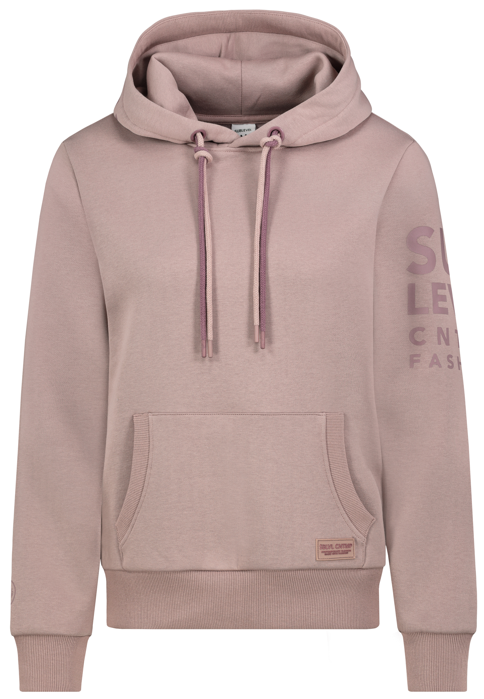 D10600T02690A4NO_13300_V.jpg Kapuzenpullover mit Kängurutasche und Logoprint