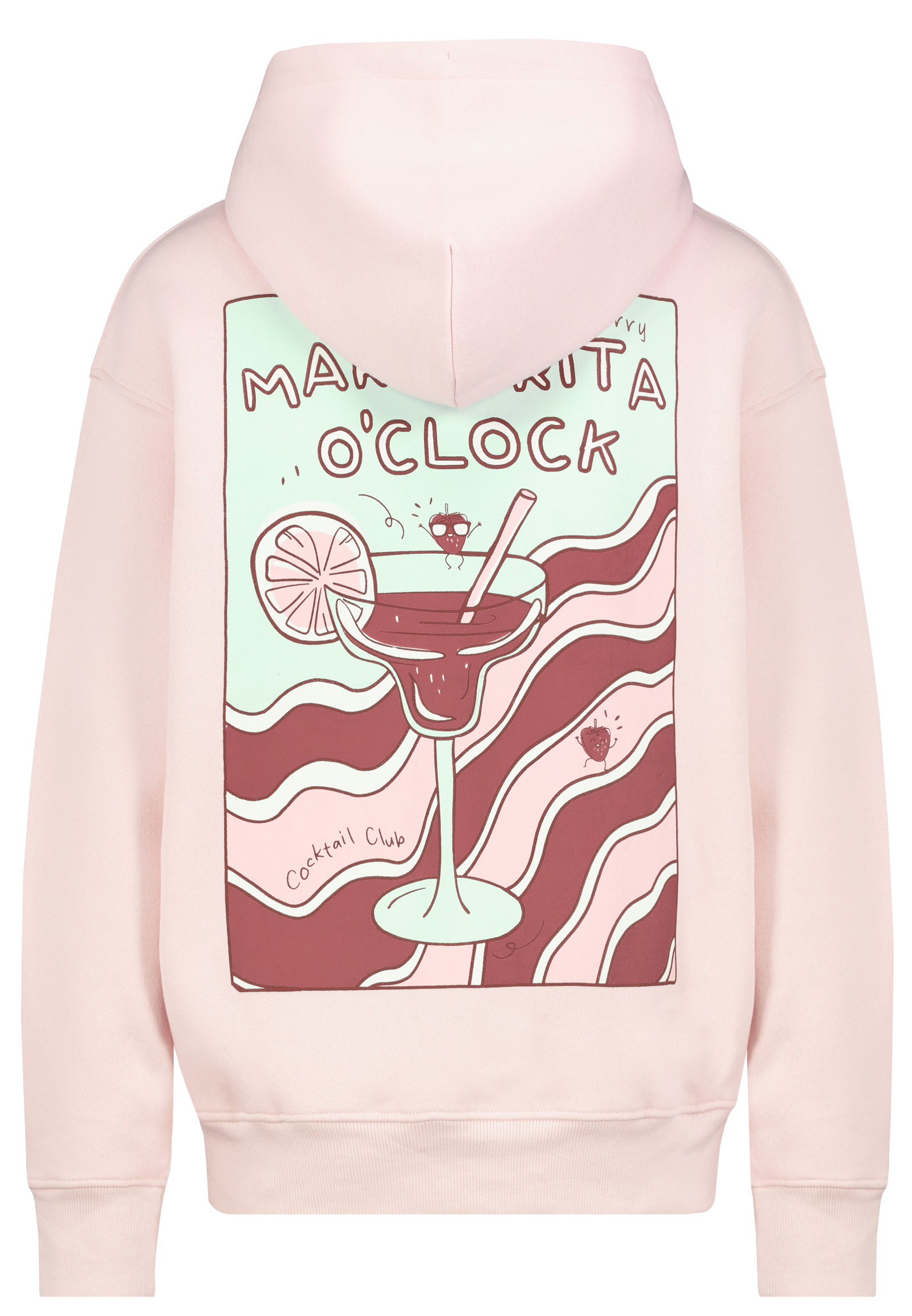 D10606BA02654D_13200_H.jpg Hoodie mit Sommer Motiv und Kängurutasche