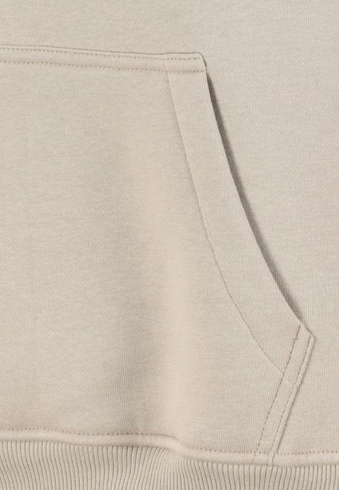 Sublevel Hoodie mit Sommer Motiv und Kängurutasche – Beige, Bild 4