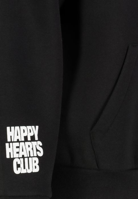Sublevel Kapuzenpullover mit Logo und Schriftzug – Schwarz, Bild 4