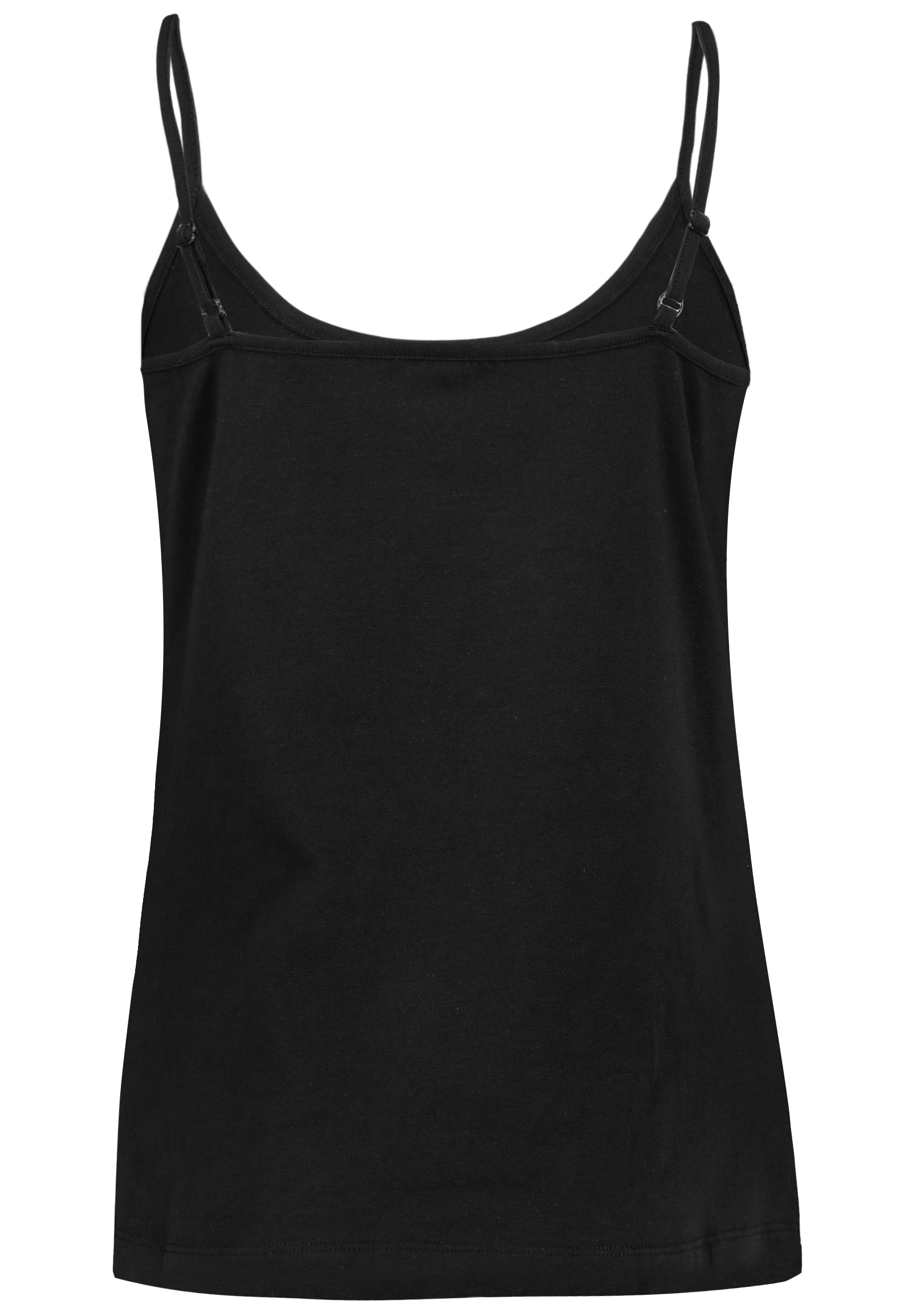 Basic Jersey Tanktop verstellbare Spaghettiträger Basic Jersey Tanktop verstellbare Spaghettiträger